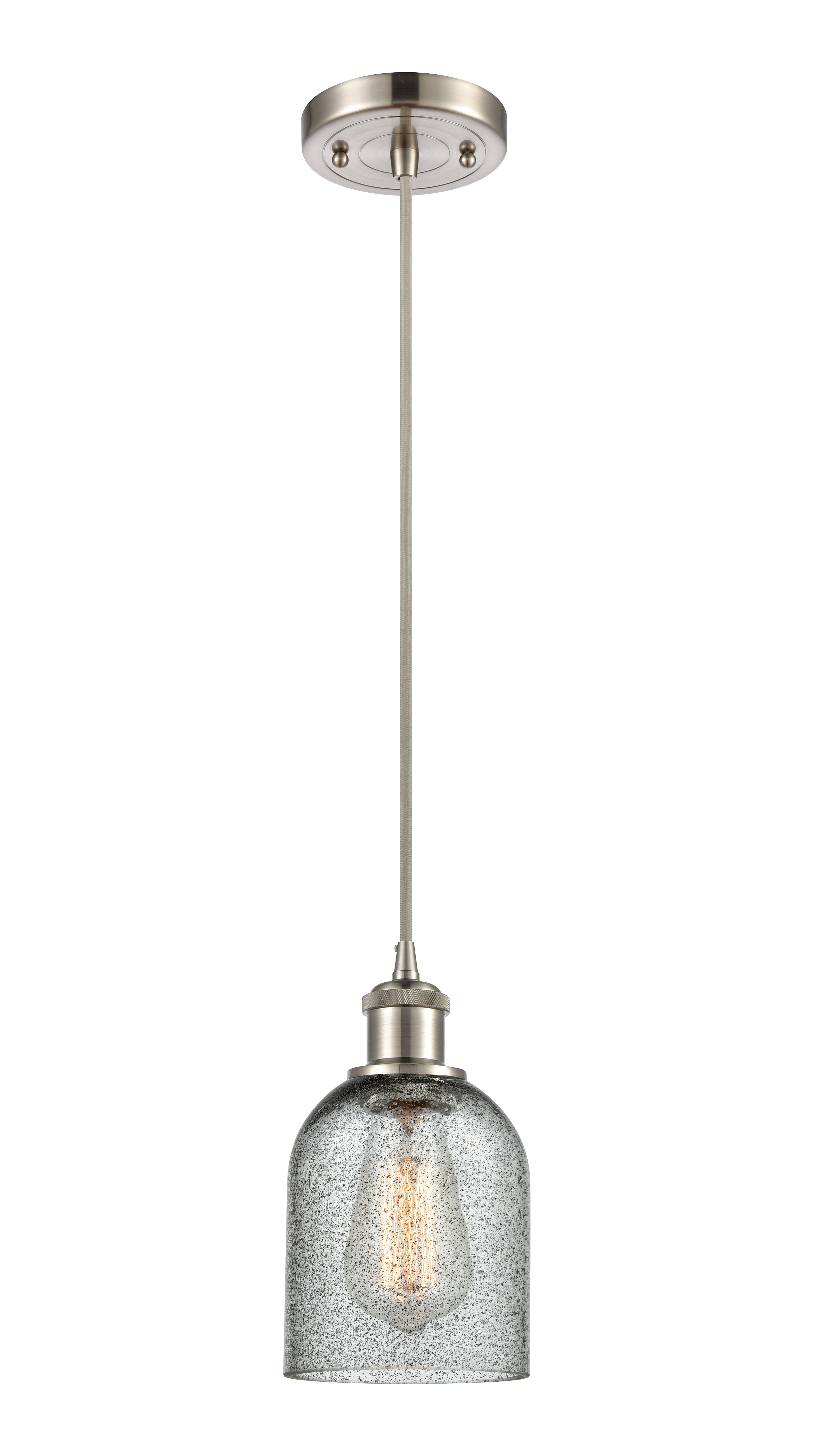 Ballston Mini Pendant Antique Brass Finish