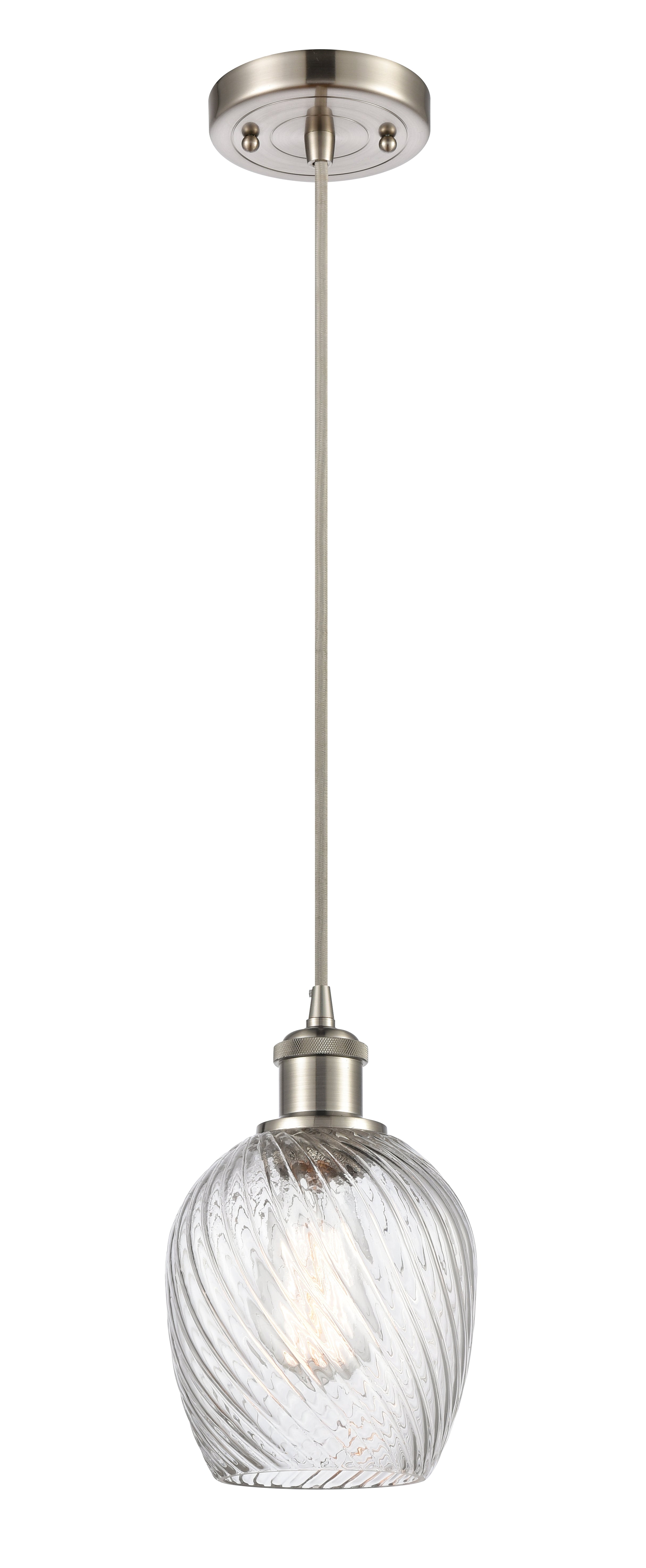 Ballston Mini Pendant Antique Brass Finish
