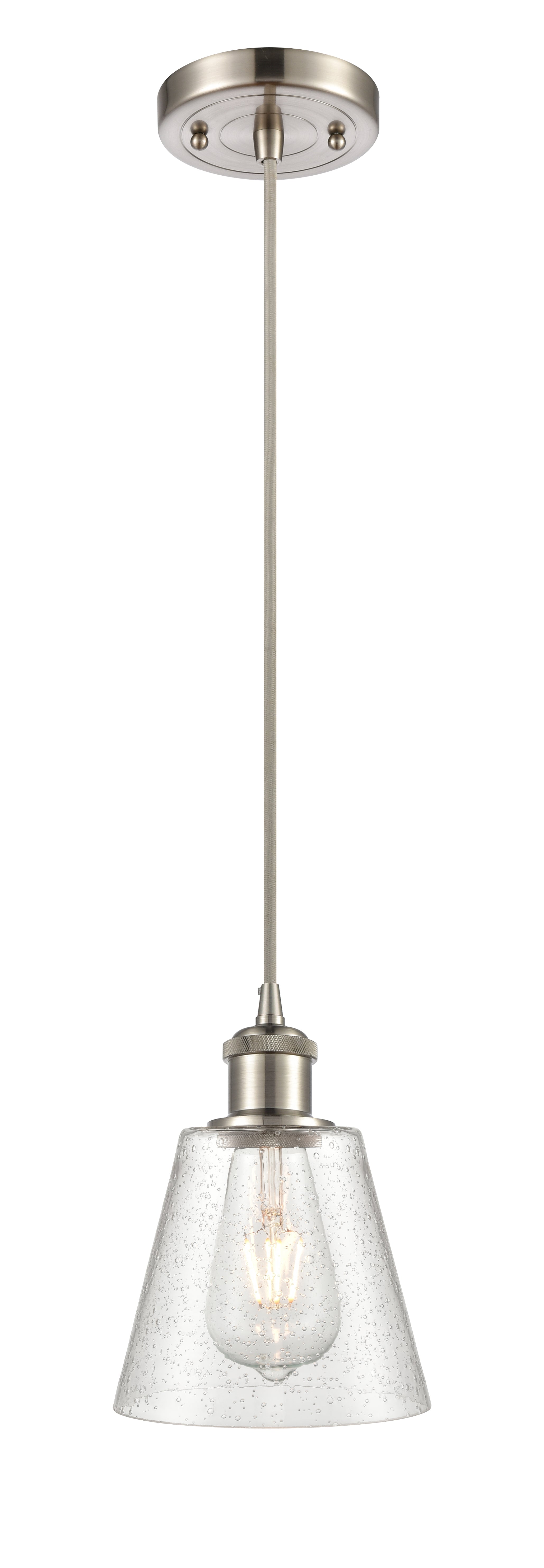 Ballston Mini Pendant Antique Brass Finish