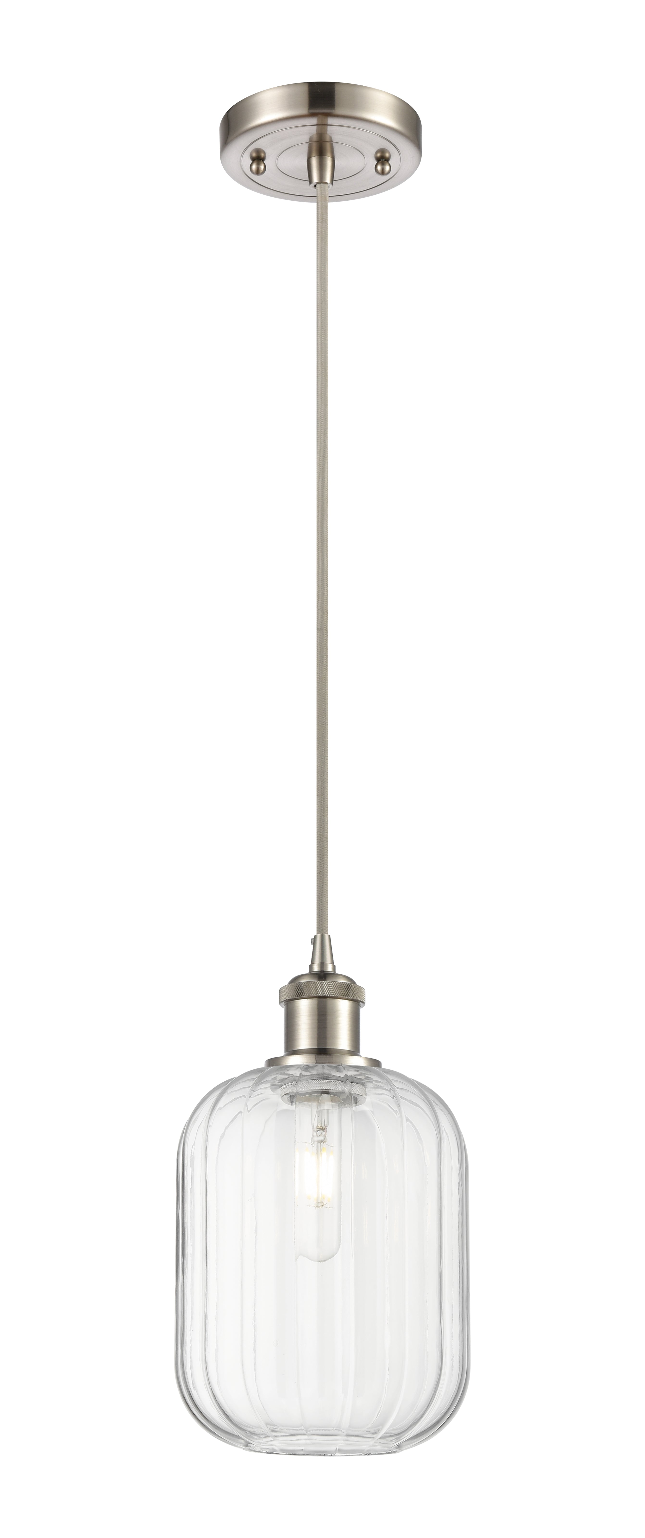 Ballston Mini Pendant Antique Brass Finish