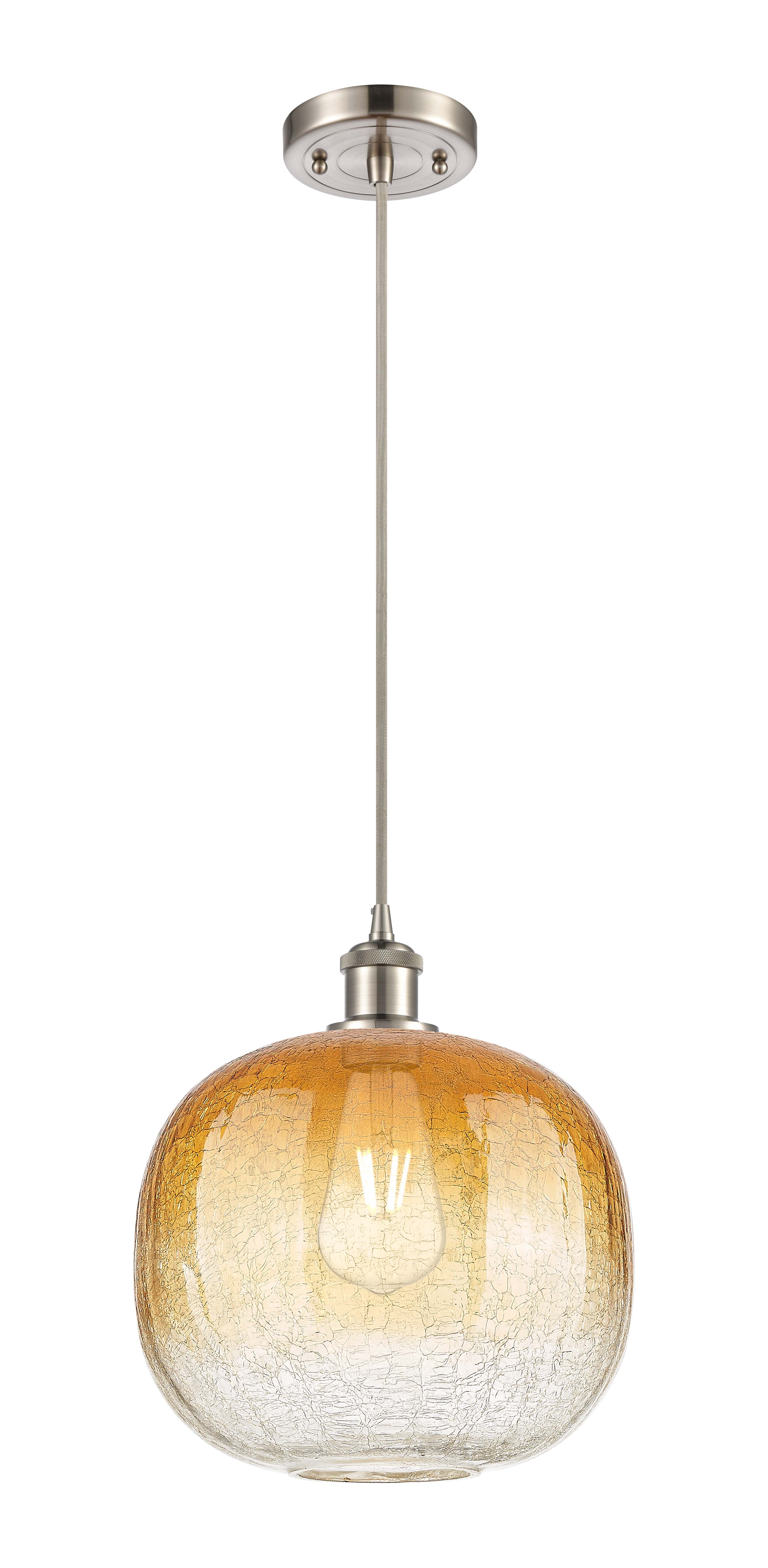 Ballston Mini Pendant Antique Brass Finish
