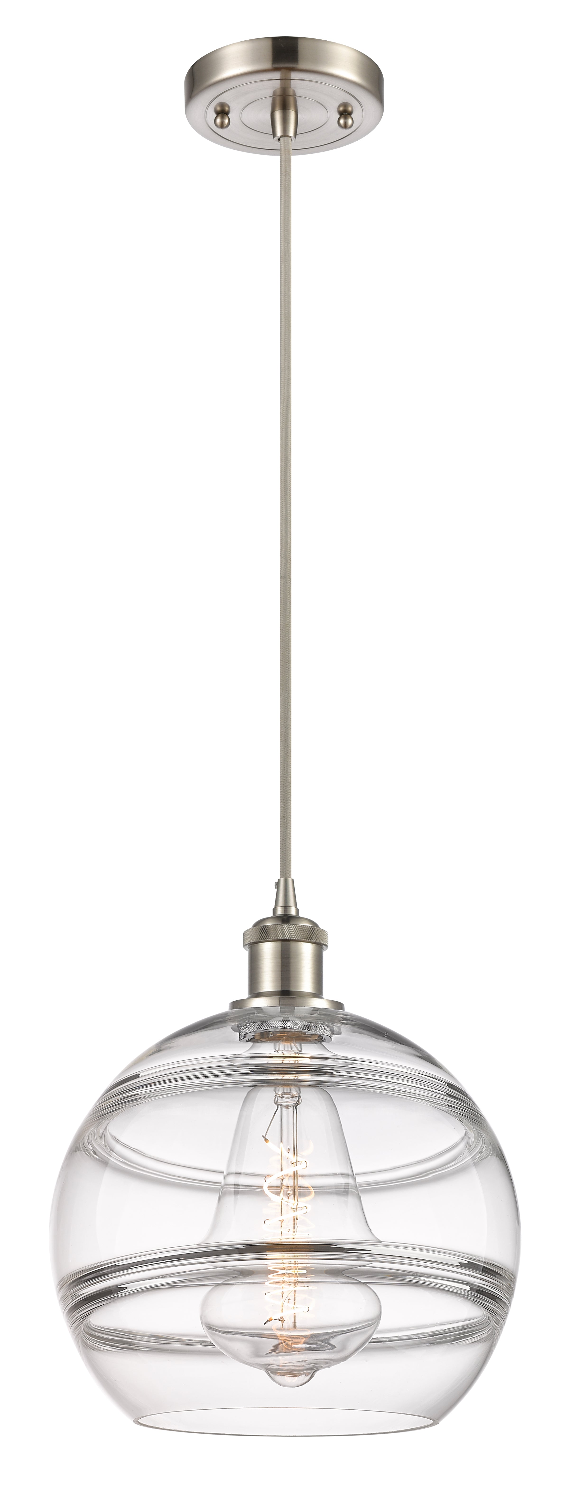 Ballston Mini Pendant Antique Brass Finish