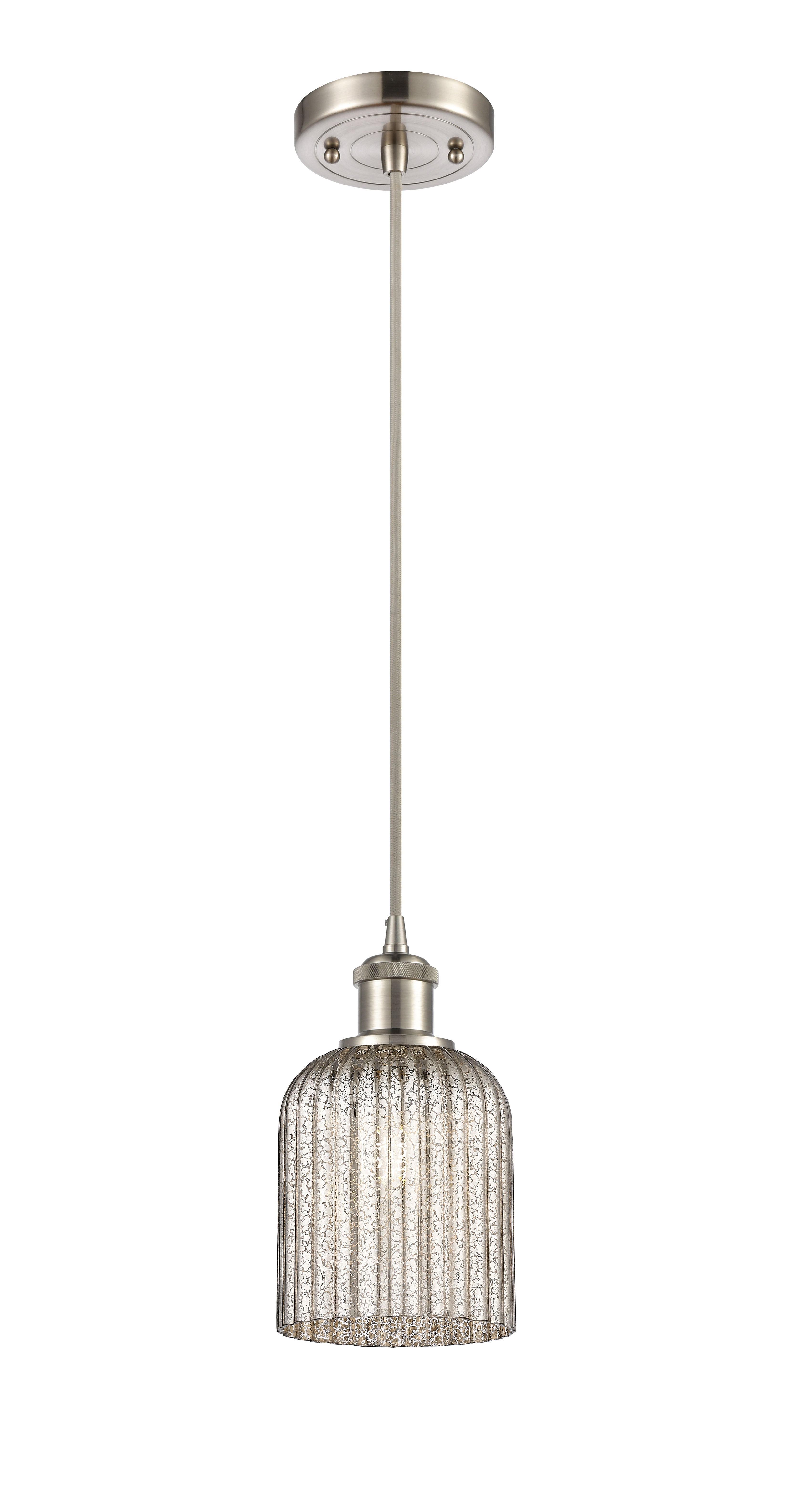 Ballston Mini Pendant Antique Brass Finish