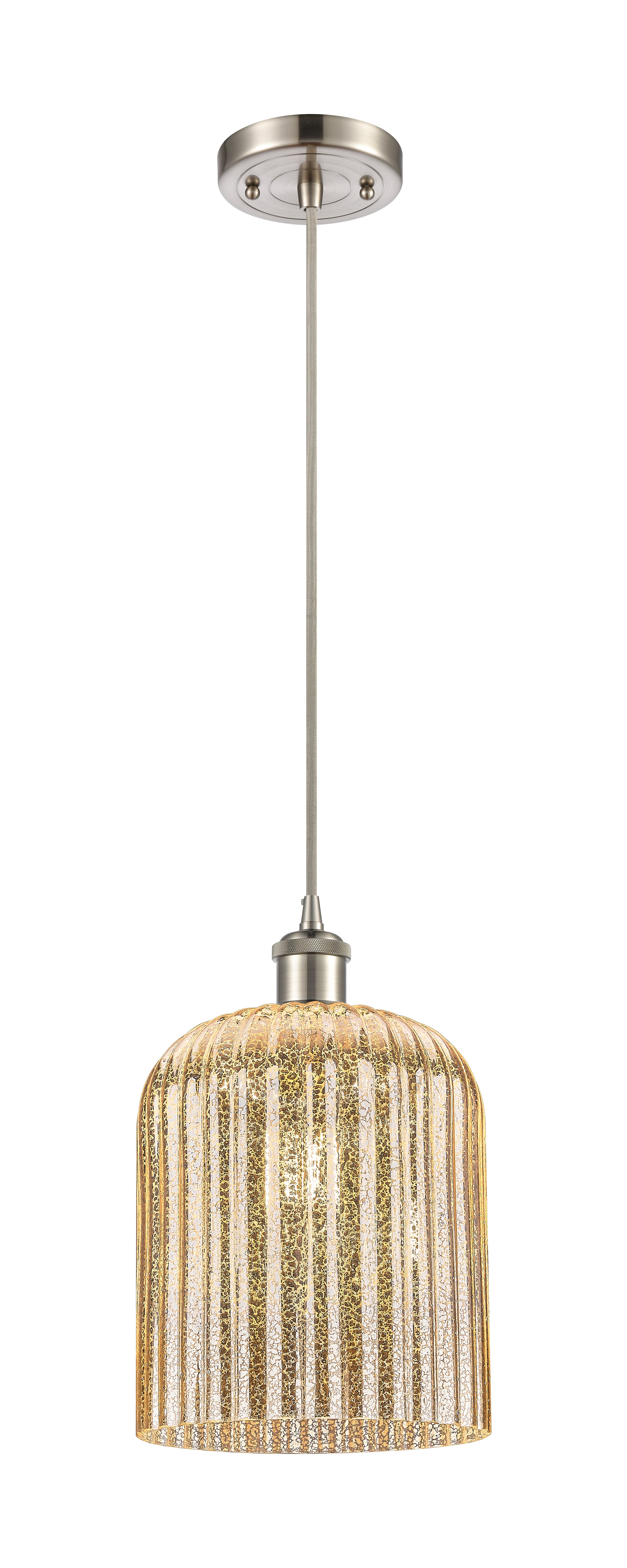 Ballston Mini Pendant Antique Brass 5 Inch