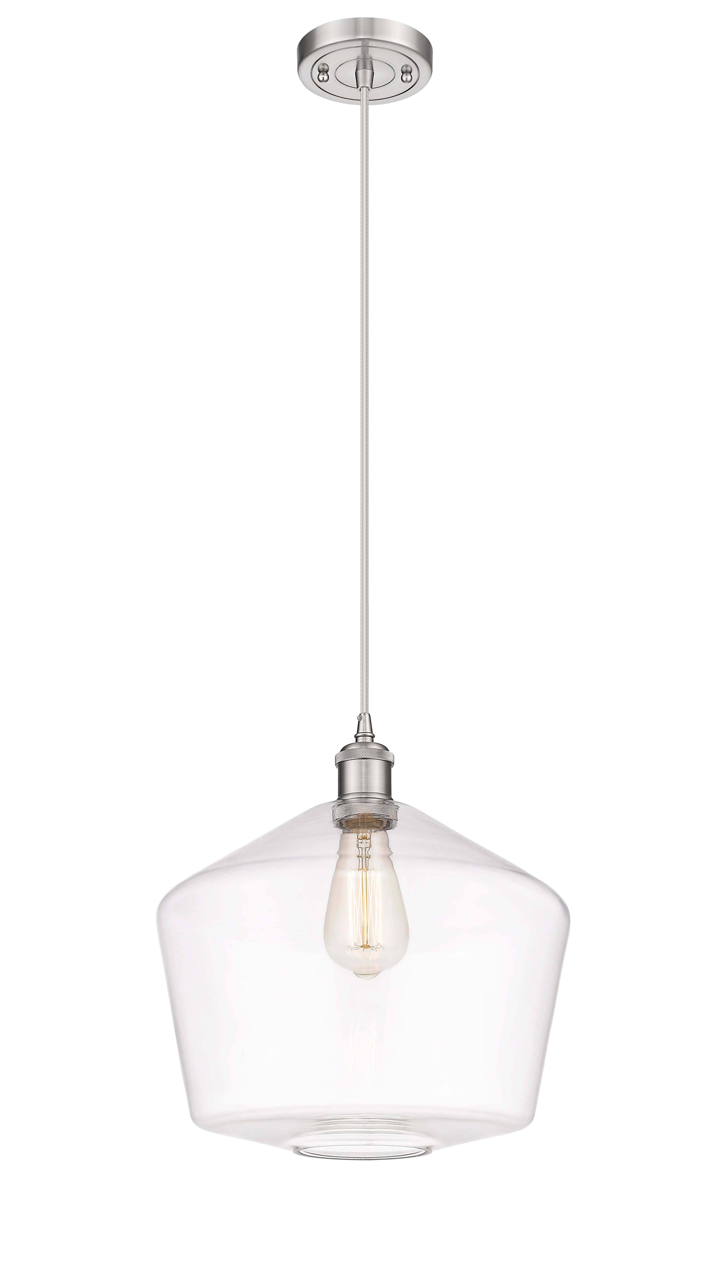 Ballston Mini Pendant Antique Brass 12 Inch