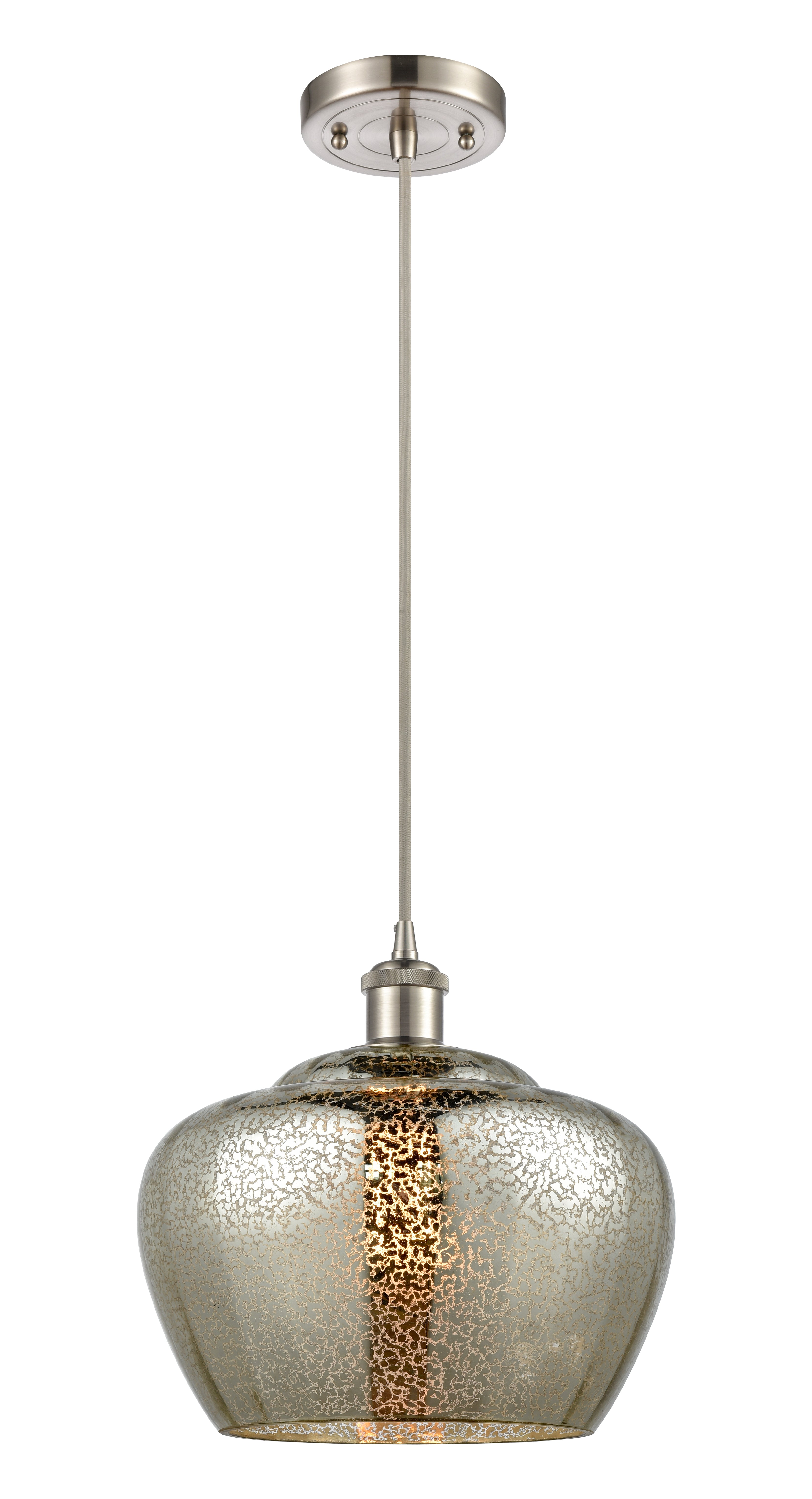 Ballston Mini Pendant Antique Brass Steel