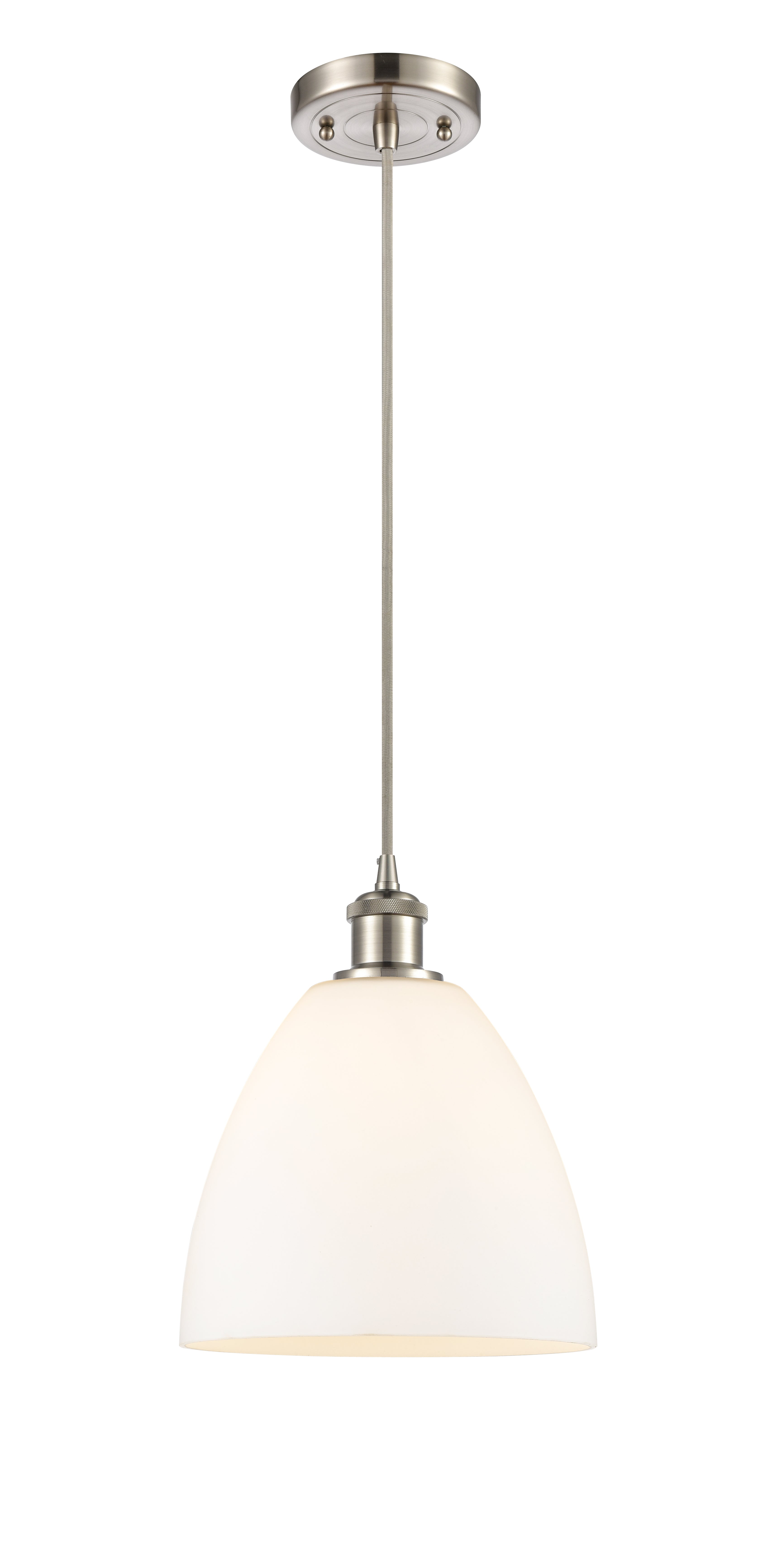 Ballston Mini Pendant Antique Brass Finish
