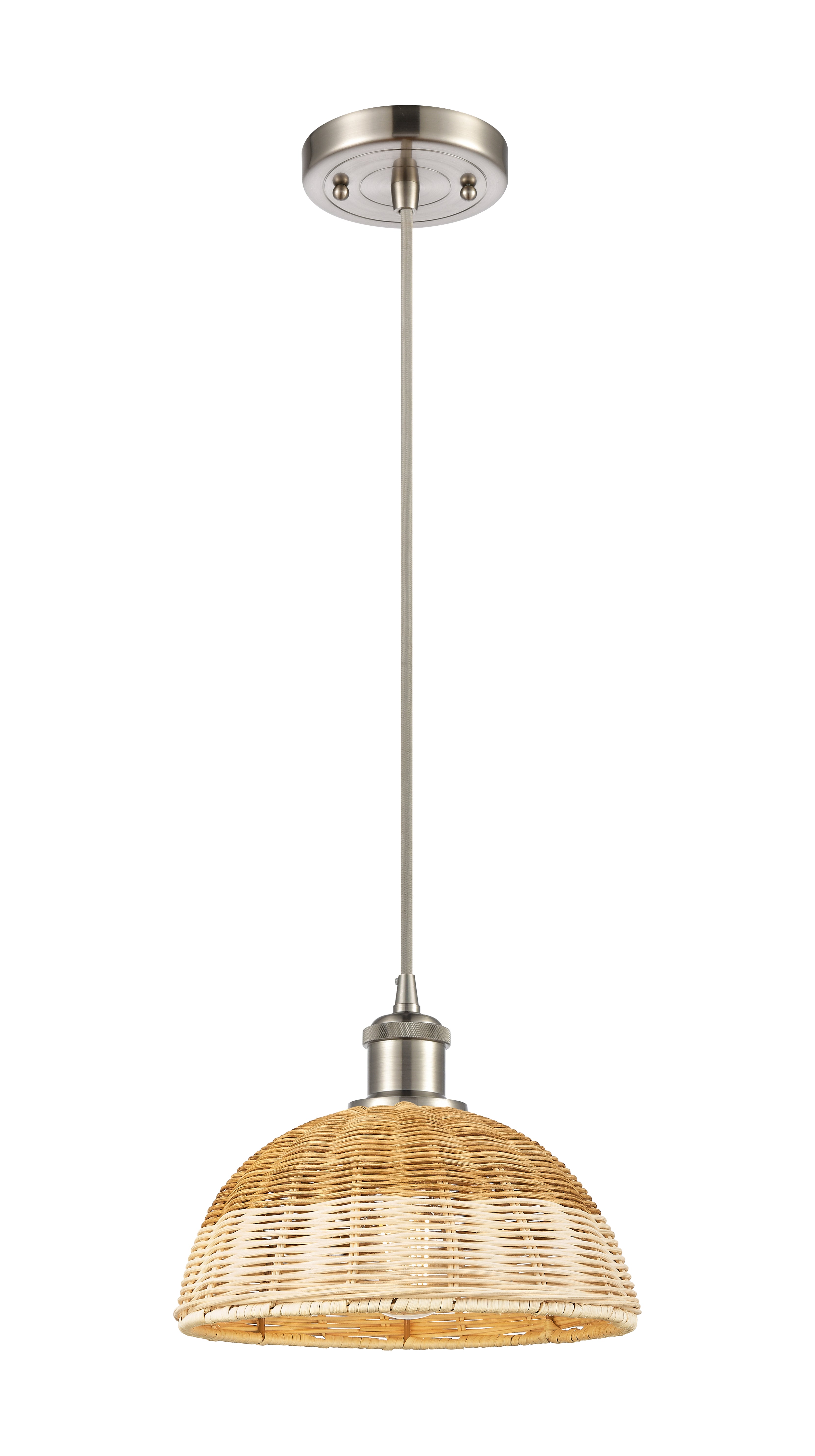 Ballston Mini Pendant Antique Brass Finish