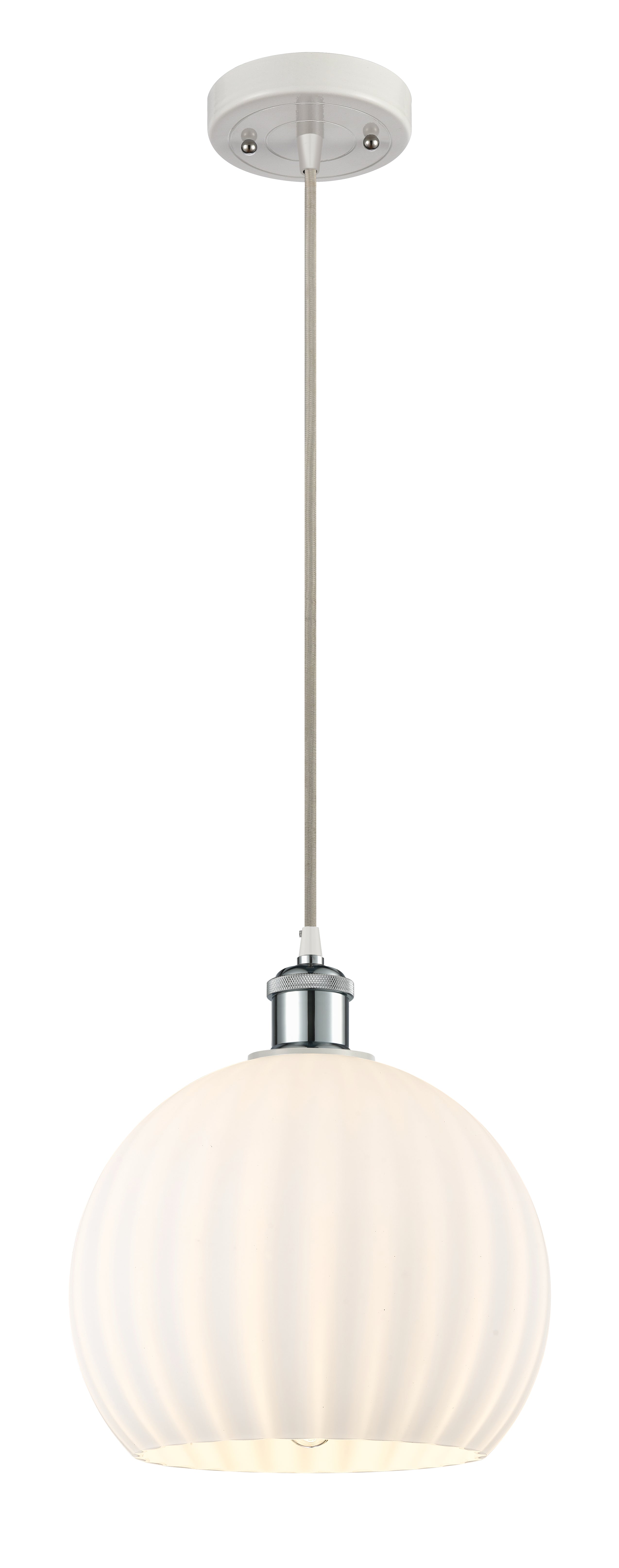 Ballston Mini Pendant Antique Brass 10 Inch