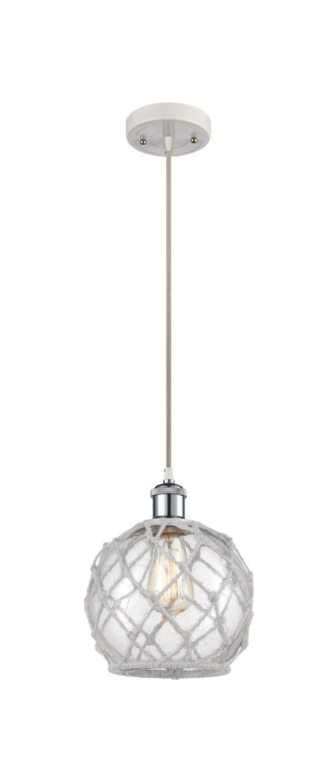 Ballston Mini Pendant Cast Brass 8 Inch