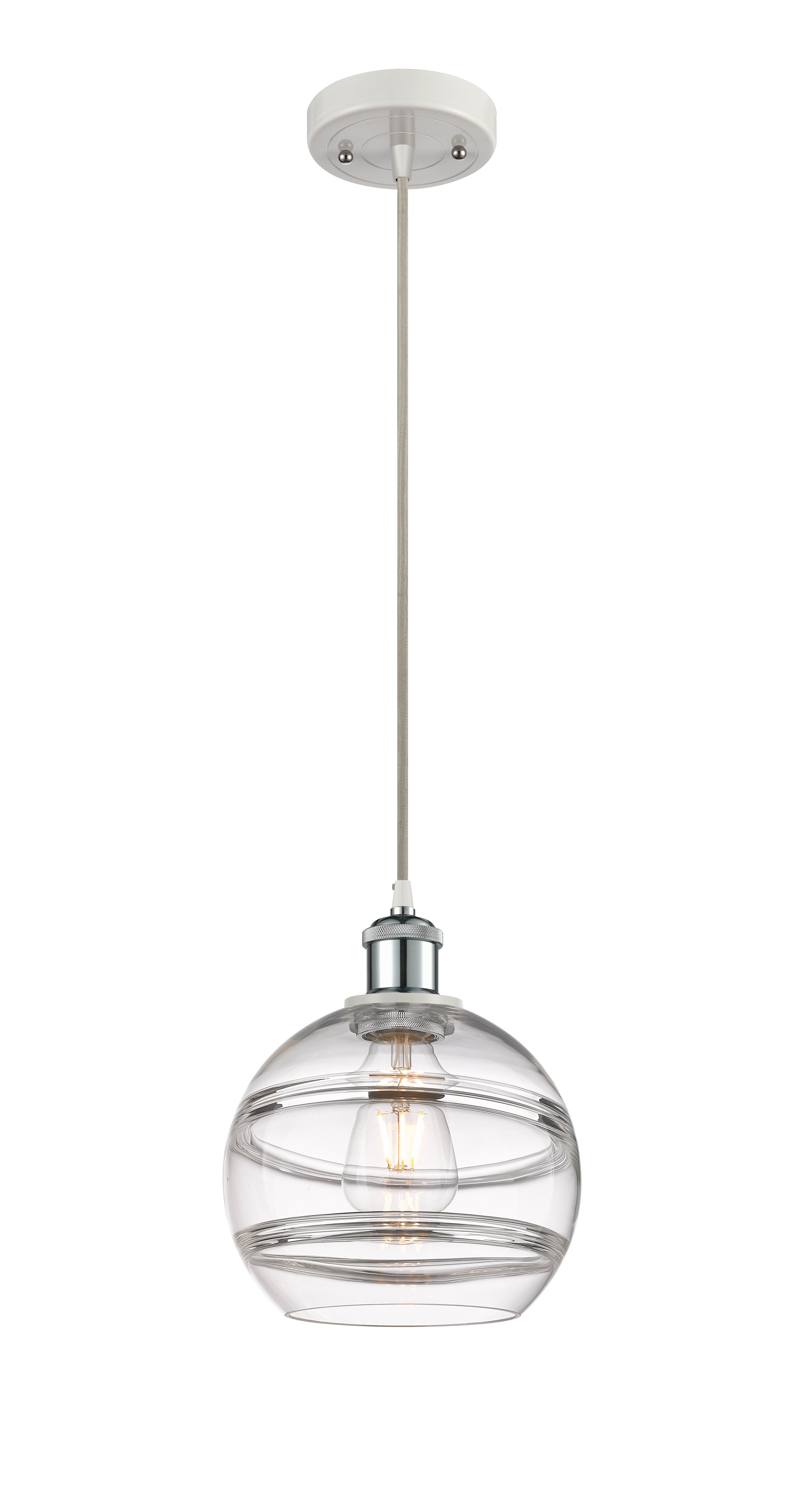 Ballston Mini Pendant Antique Brass Finish