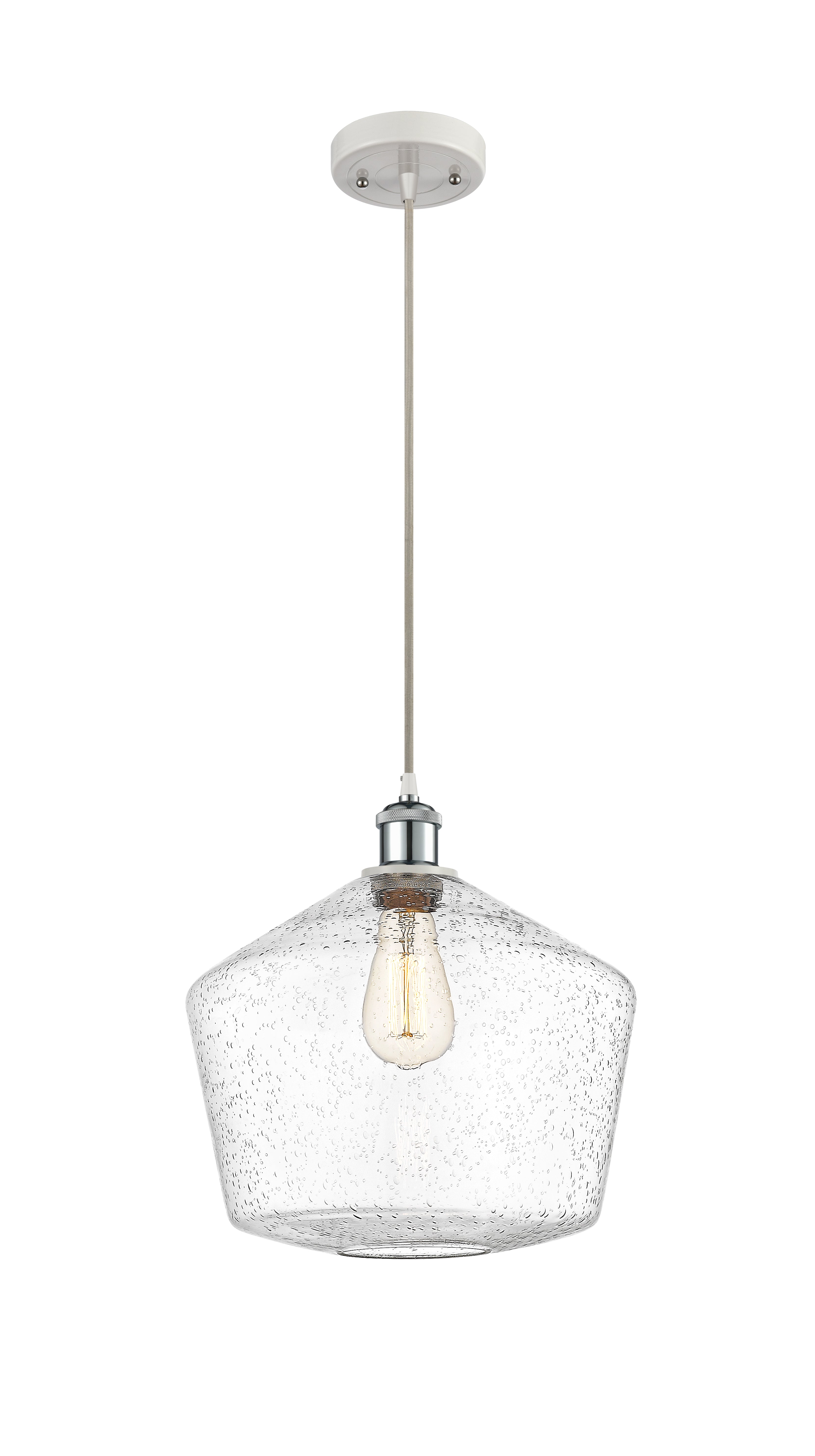 Ballston Mini Pendant Antique Brass 12 Inch