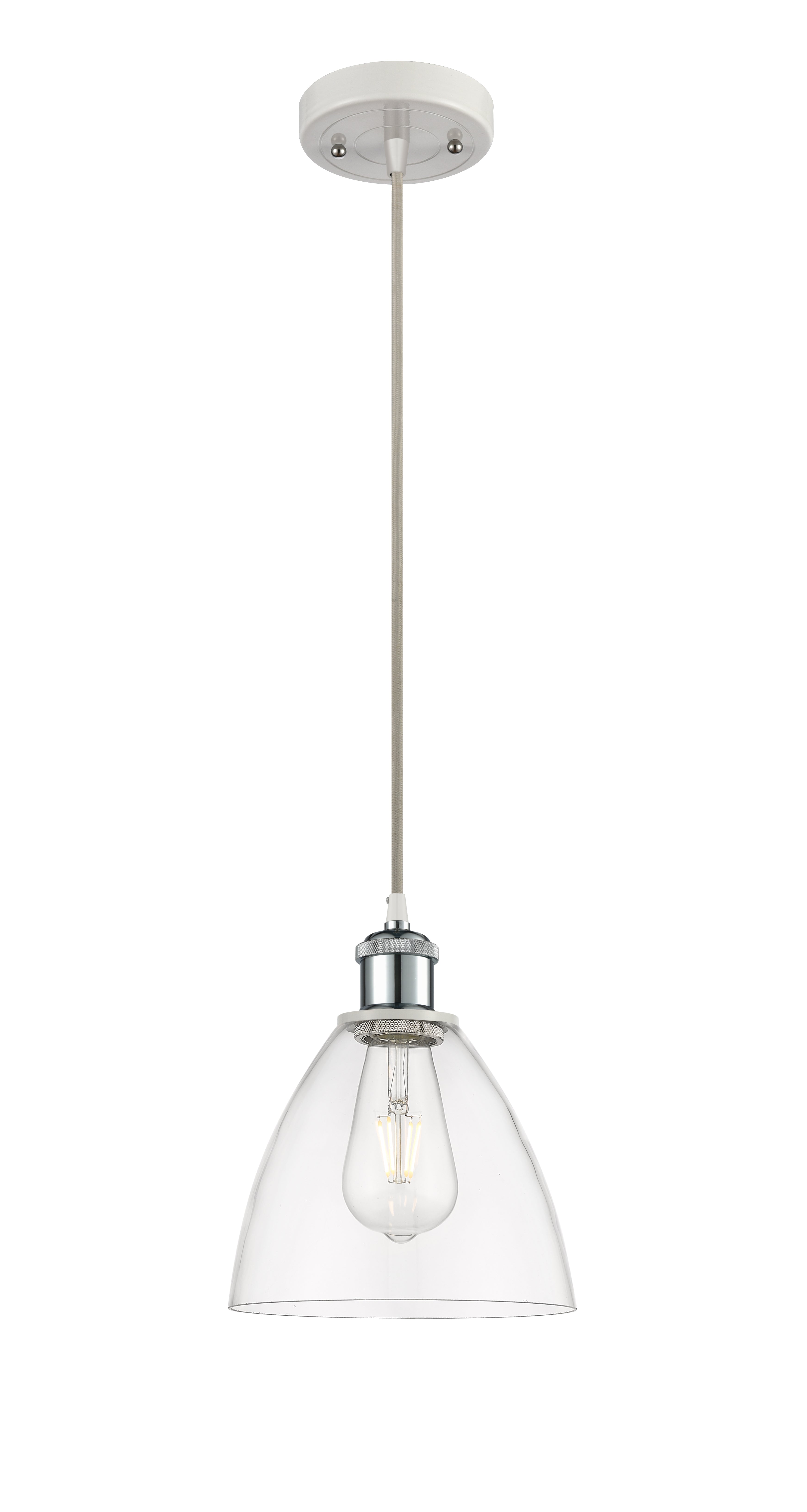 Ballston Mini Pendant Antique Brass Finish
