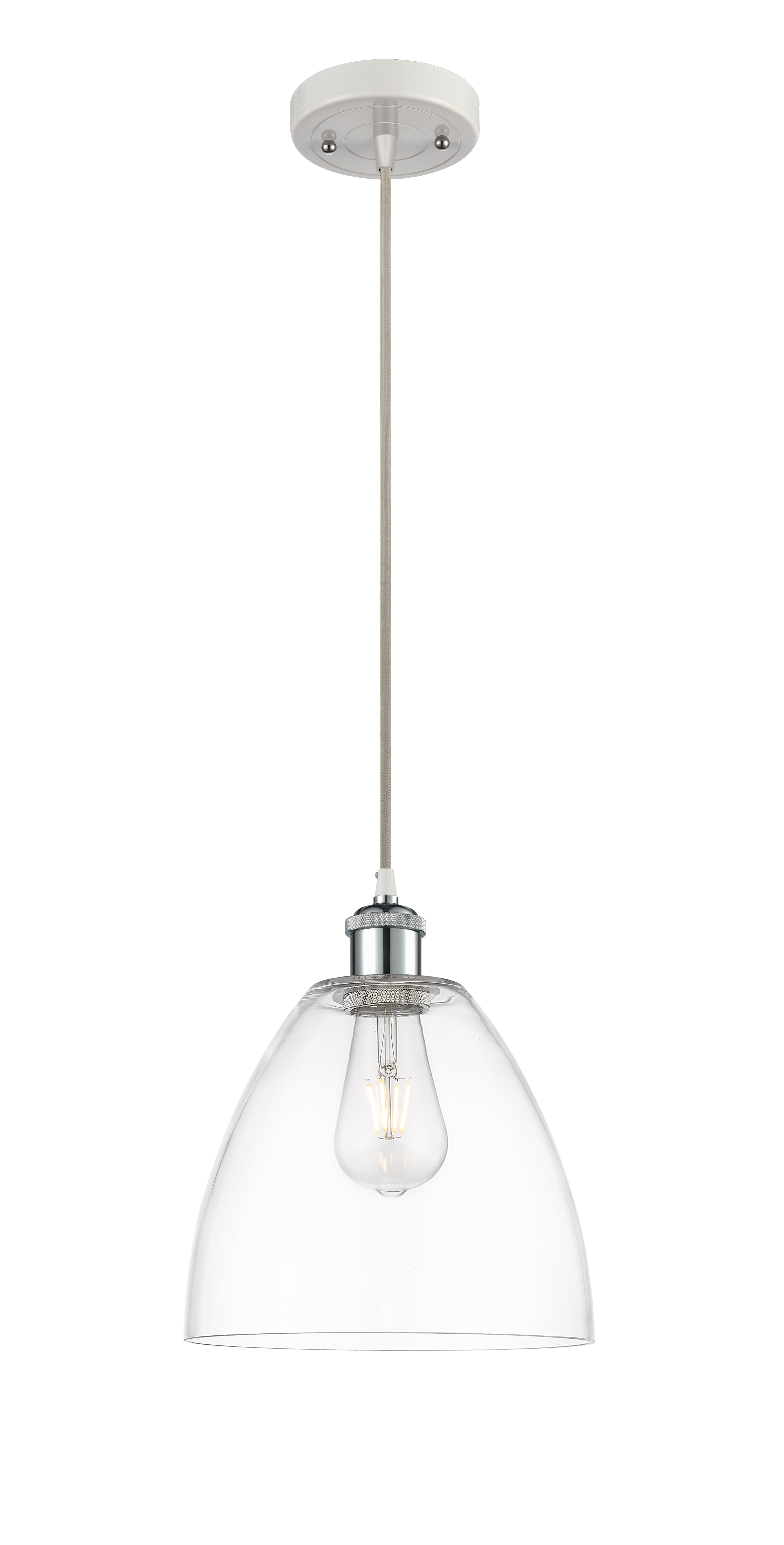 Ballston Mini Pendant Antique Brass Finish