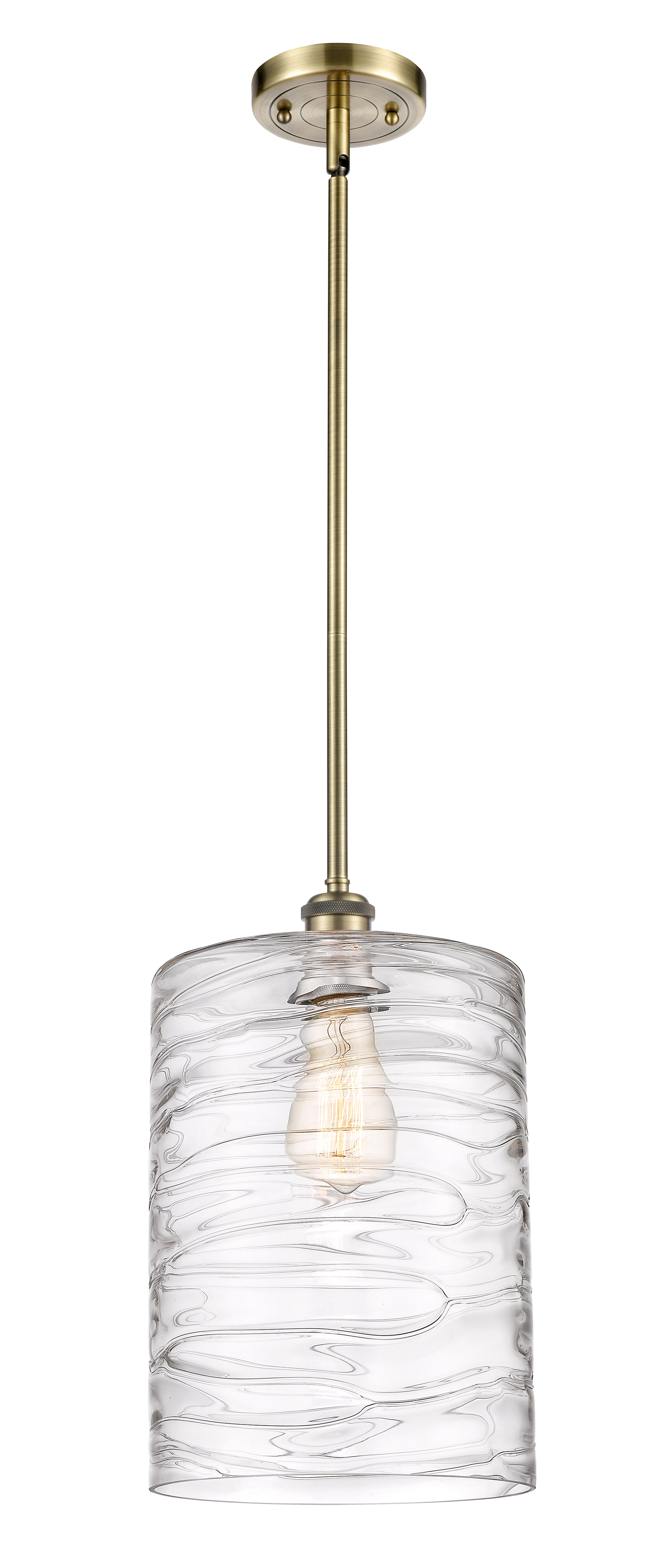 Ballston Mini Pendant Antique Brass 6W