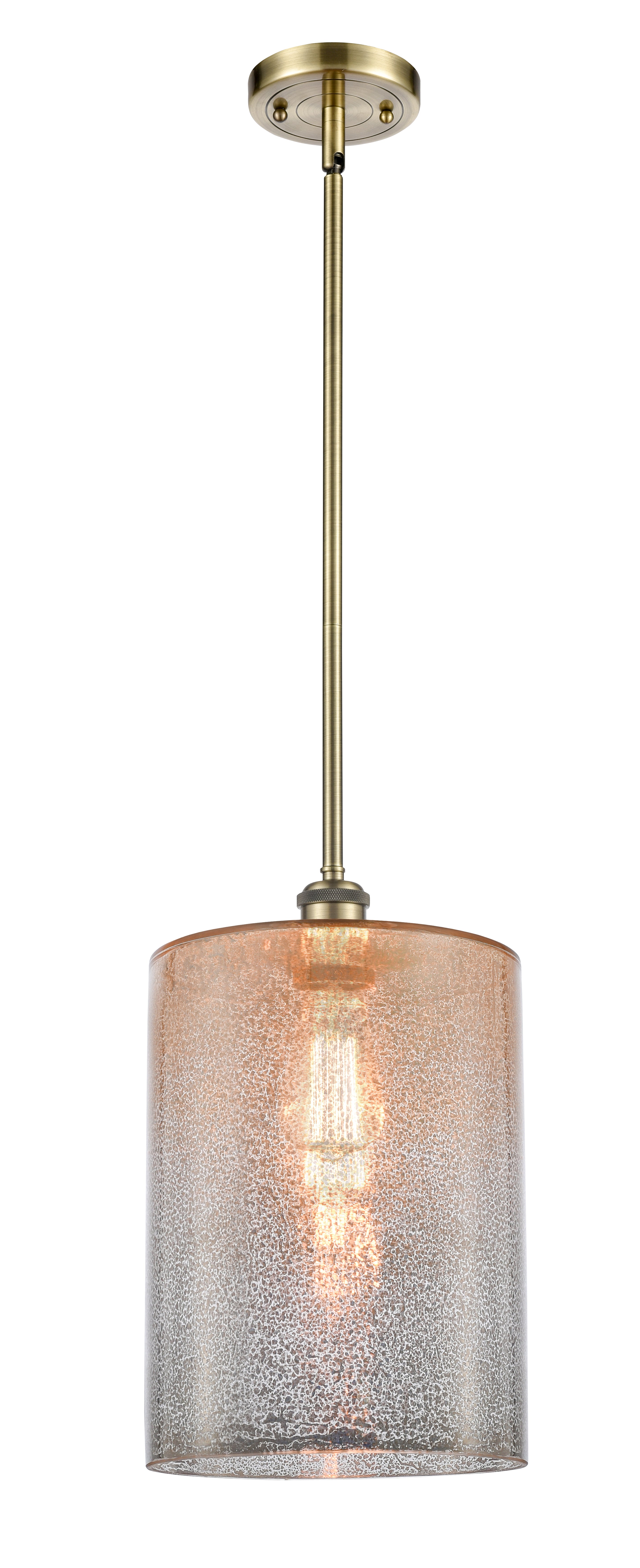 Ballston Mini Pendant Antique Brass Finish