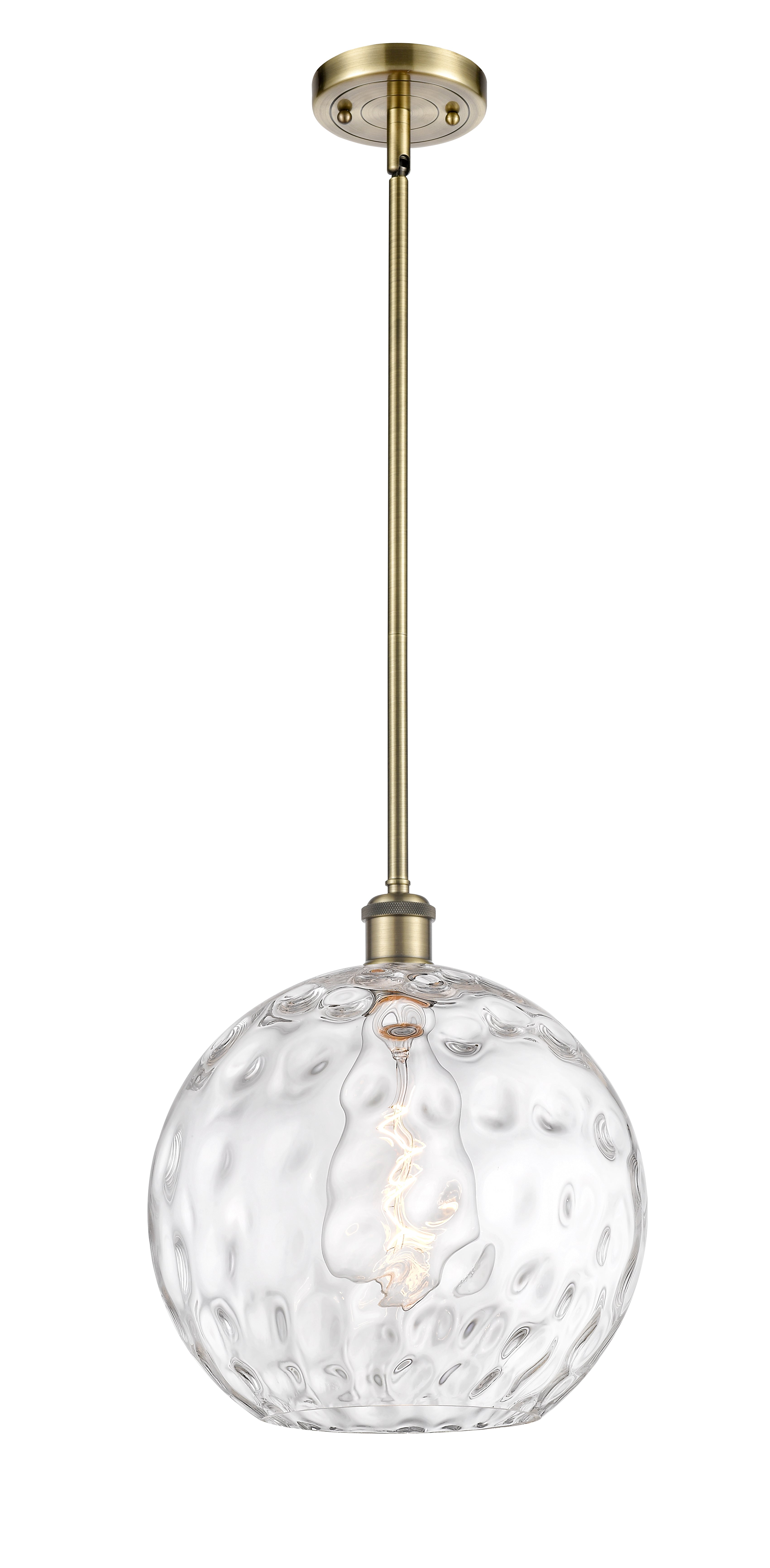 Ballston Mini Pendant Antique Brass Cast