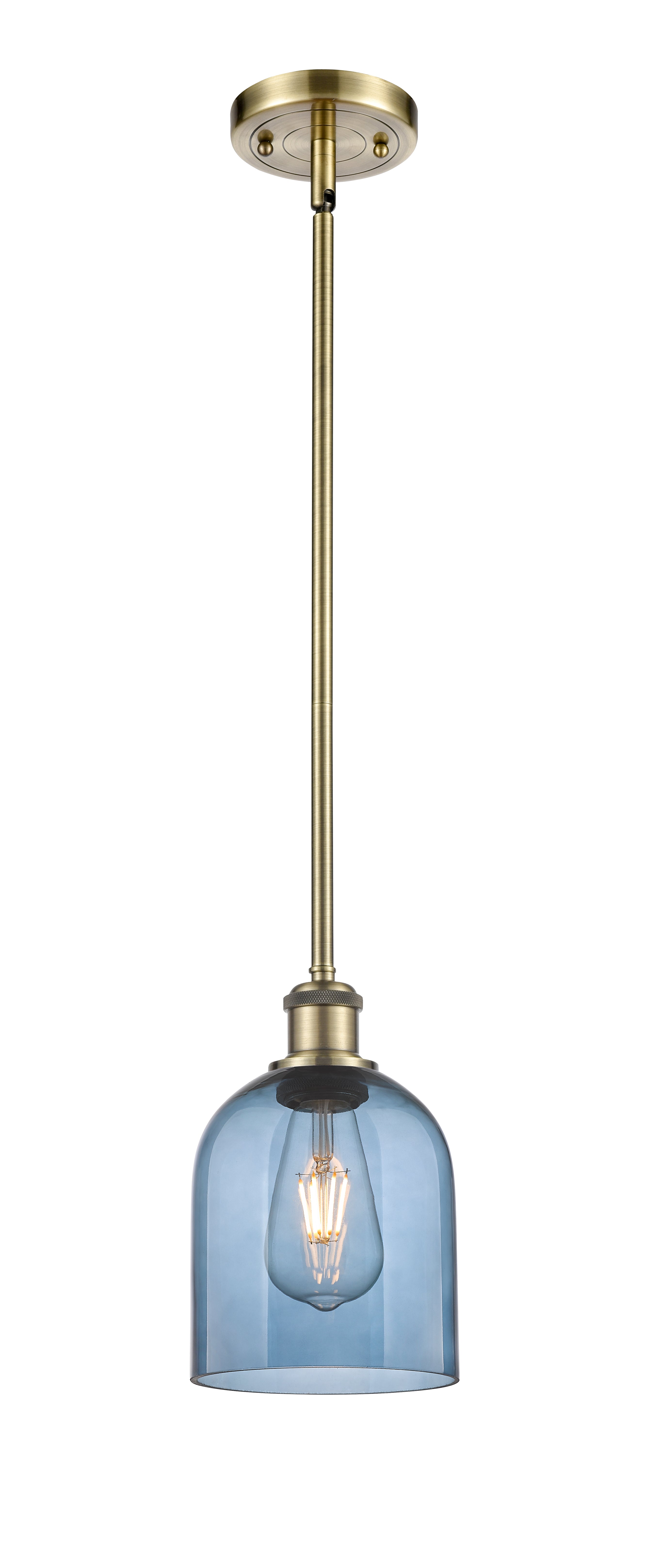 Ballston Mini Pendant Antique Brass