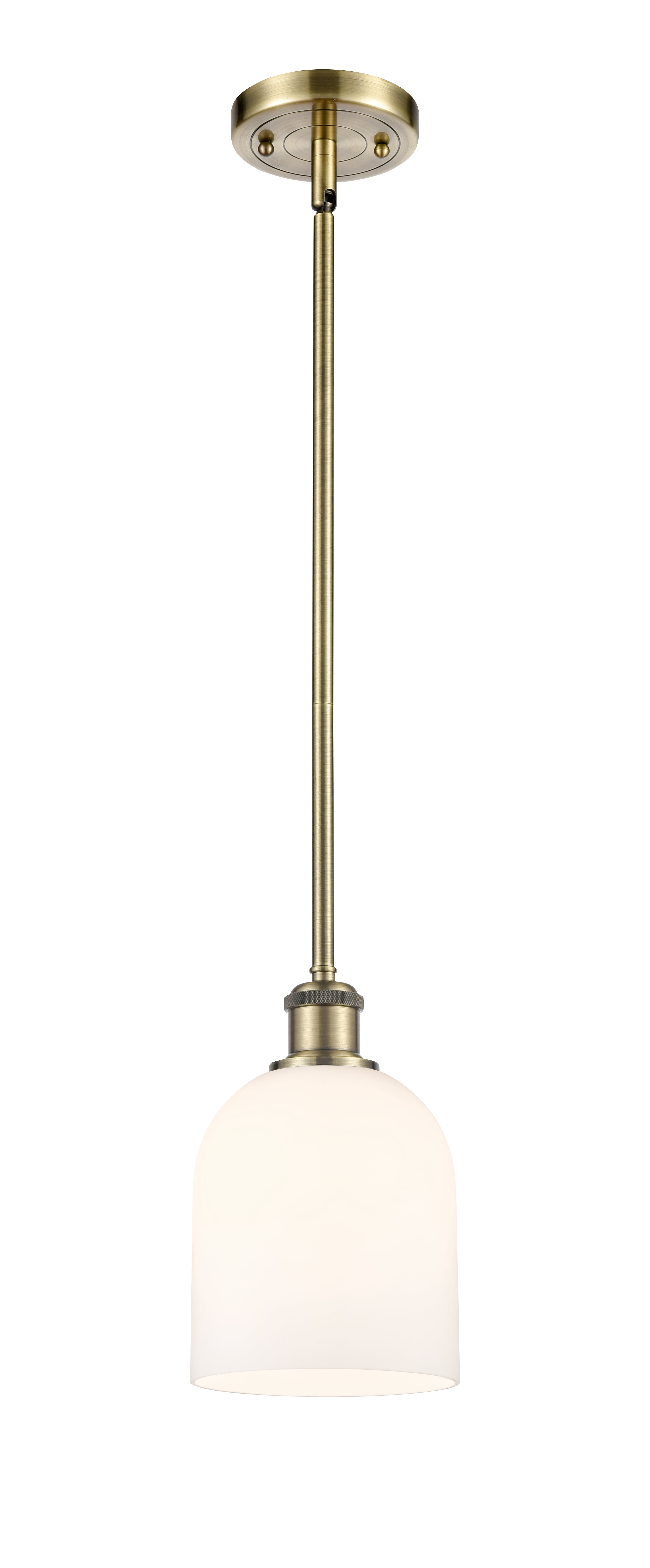 Ballston Mini Pendant Antique Brass