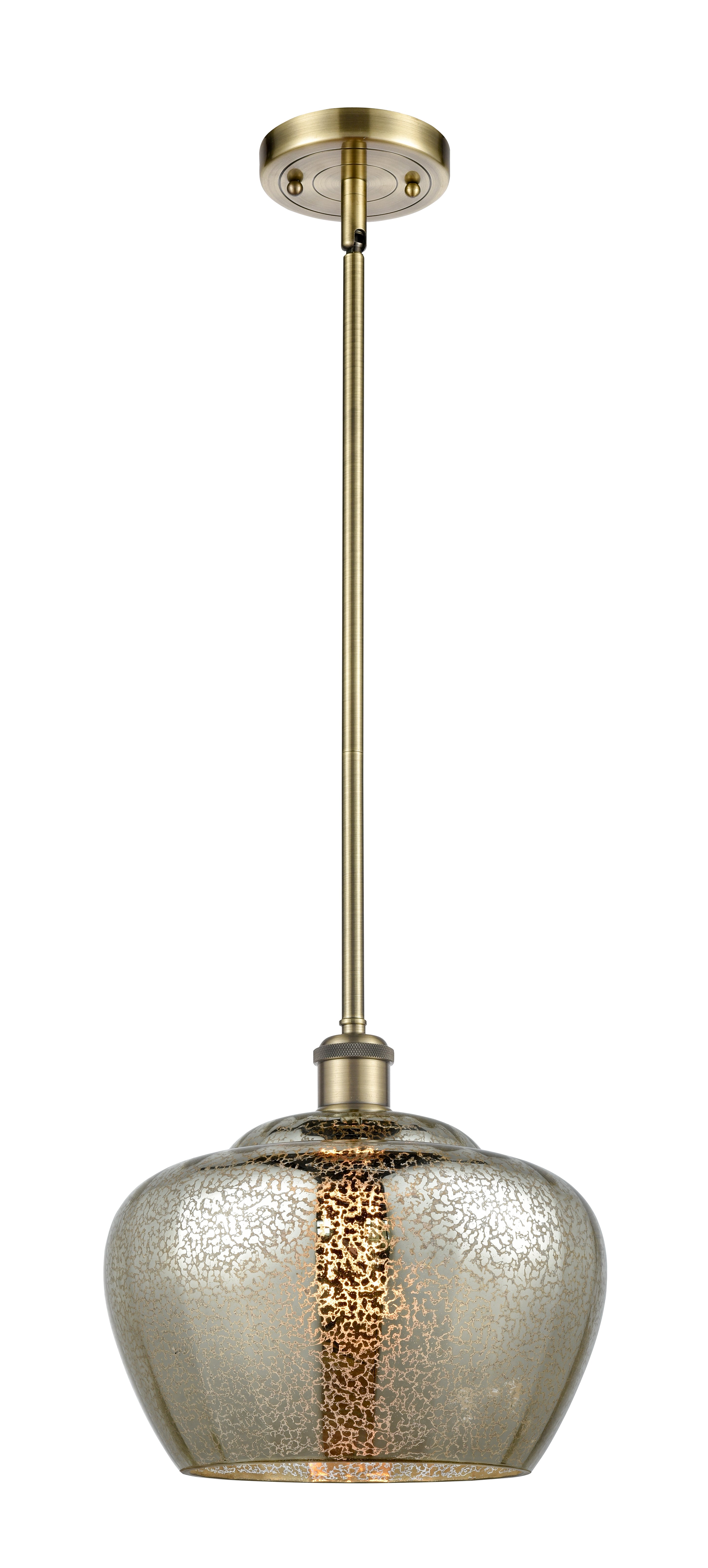Ballston Mini Pendant Cast Brass 11 Inch
