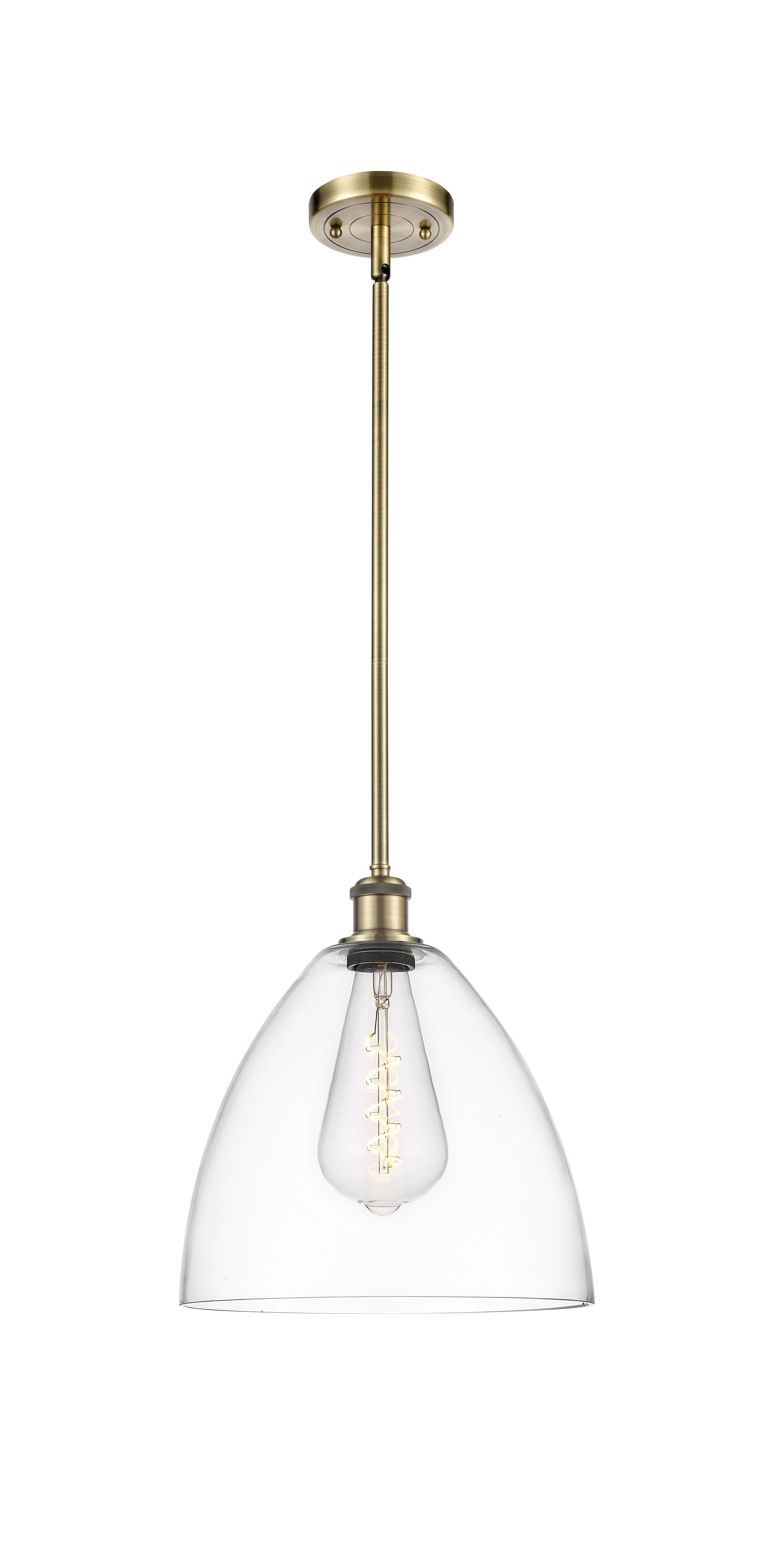 Ballston Mini Pendant Antique Brass