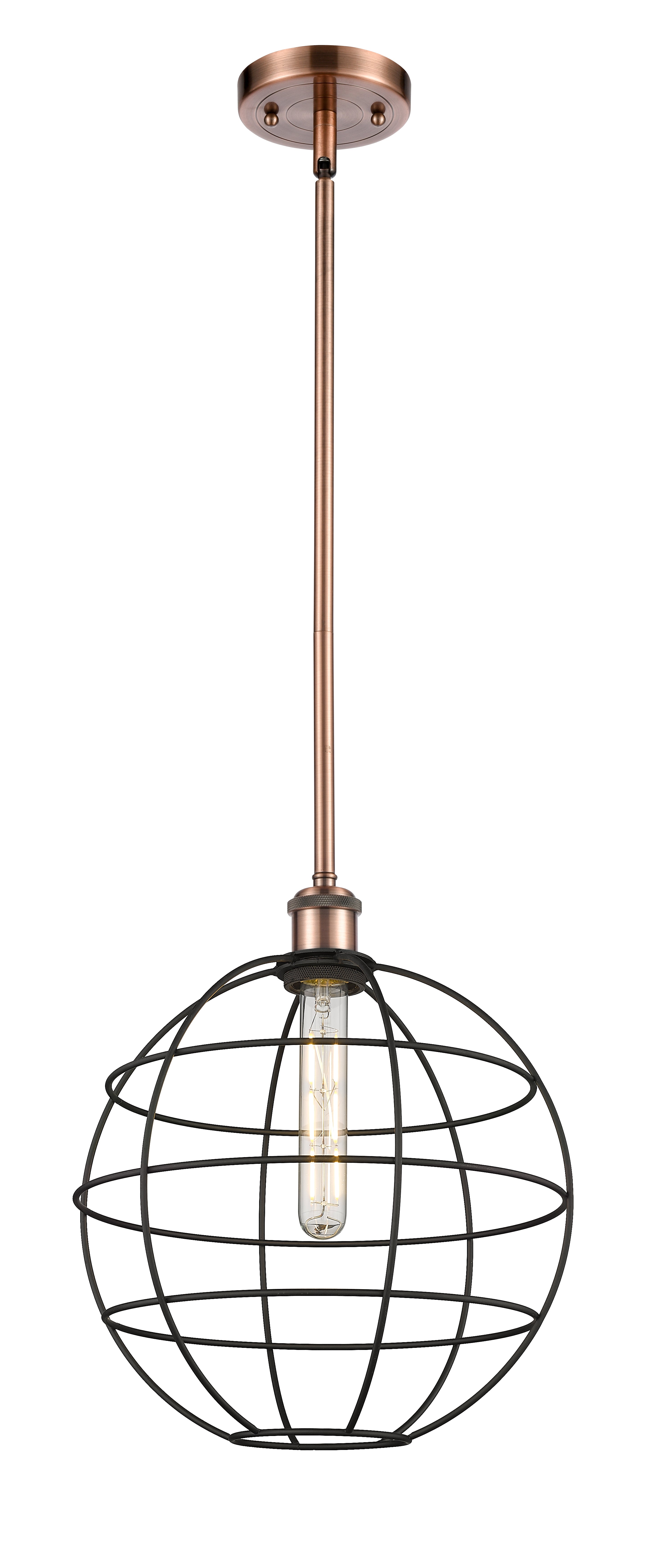Ballston Mini Pendant Antique Brass