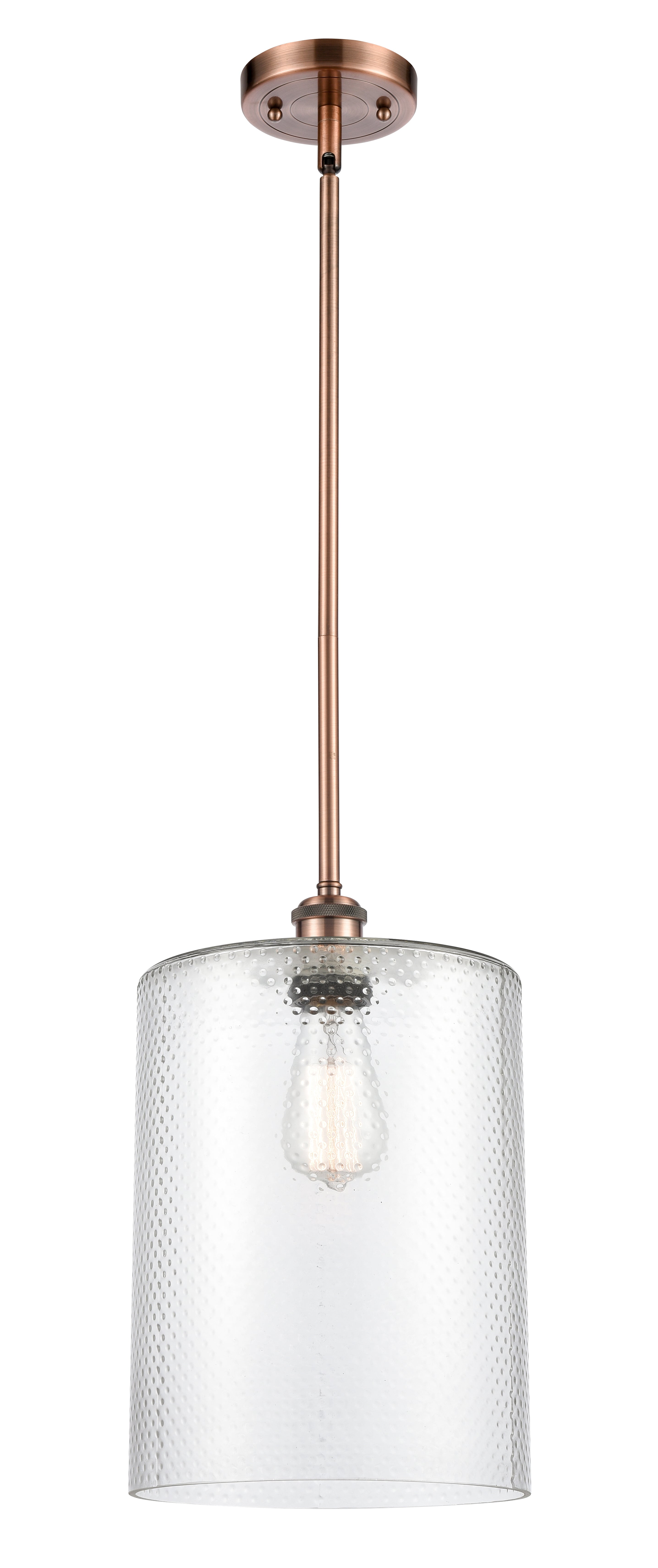 Ballston Mini Pendant Antique Brass Finish