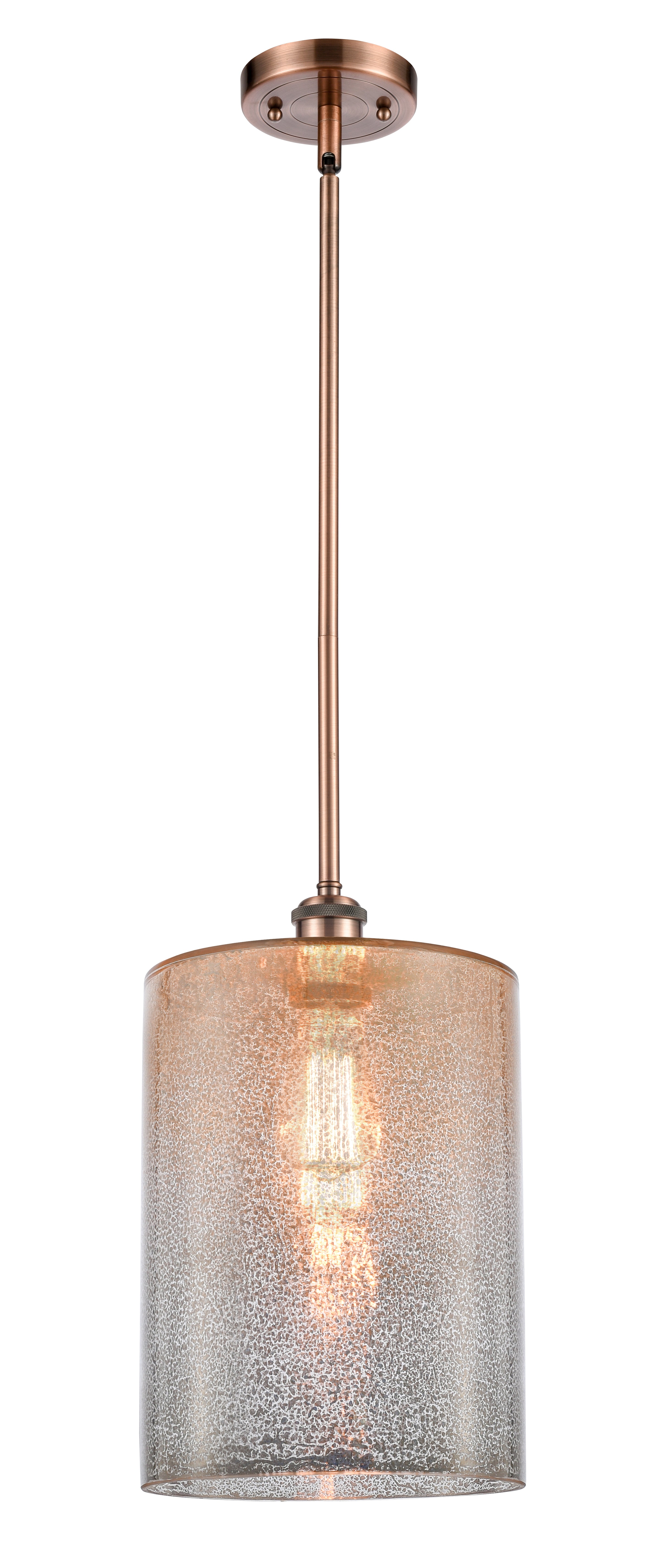 Ballston Mini Pendant Antique Brass Finish