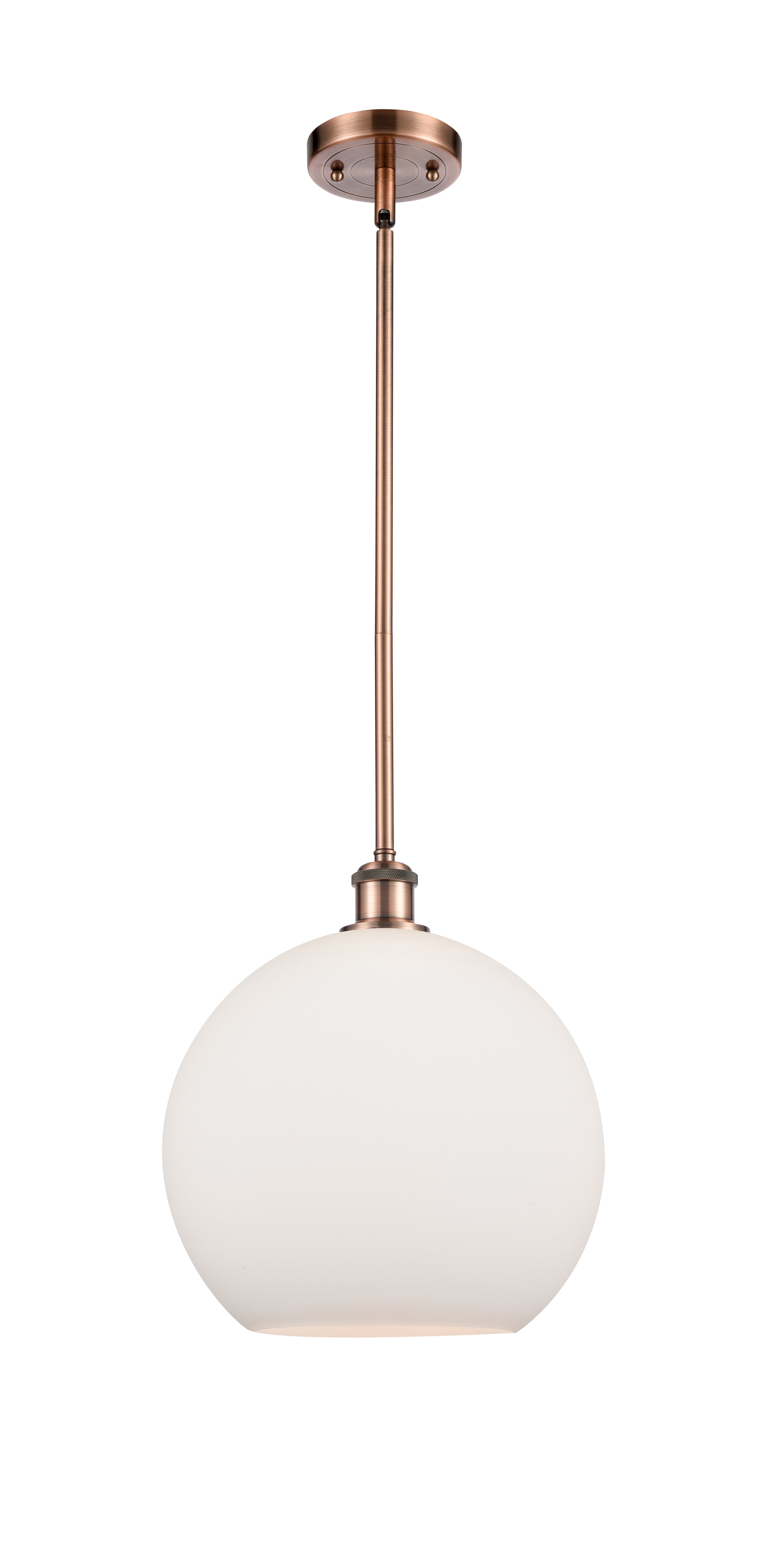 Ballston Mini Pendant Antique Brass Finish