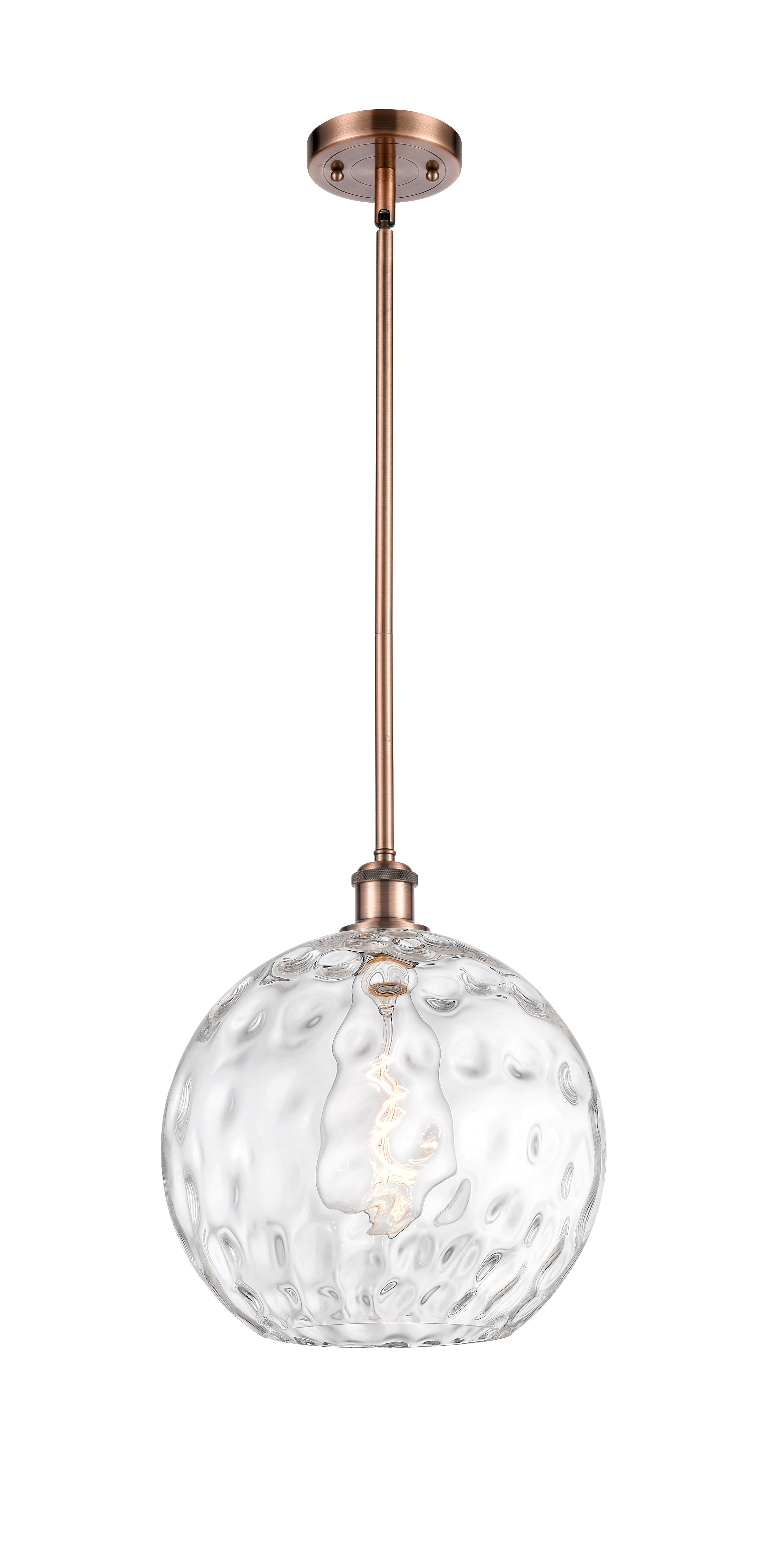 Ballston Mini Pendant Antique Brass Cast