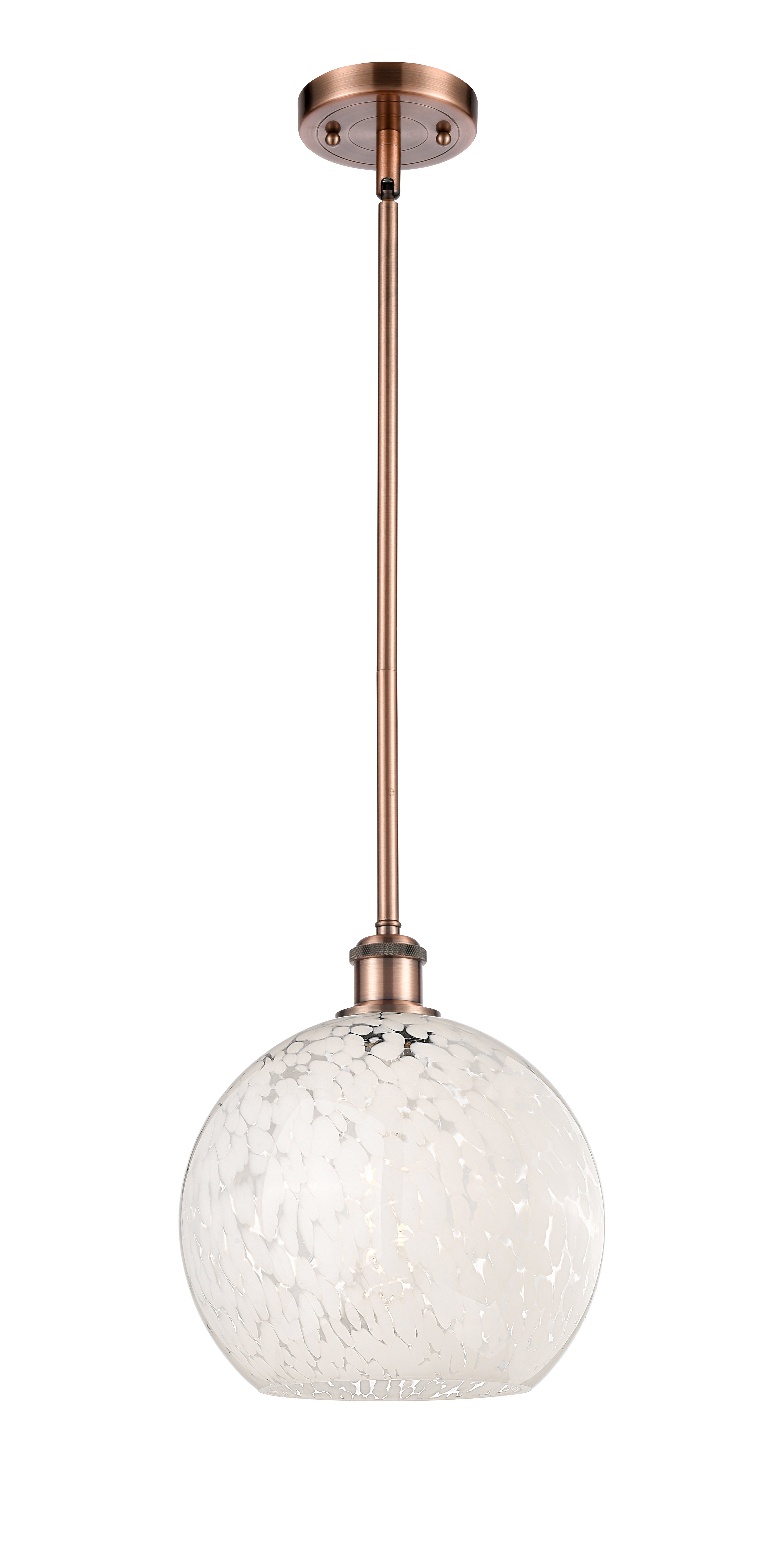 Ballston Mini Pendant Antique Brass Finish