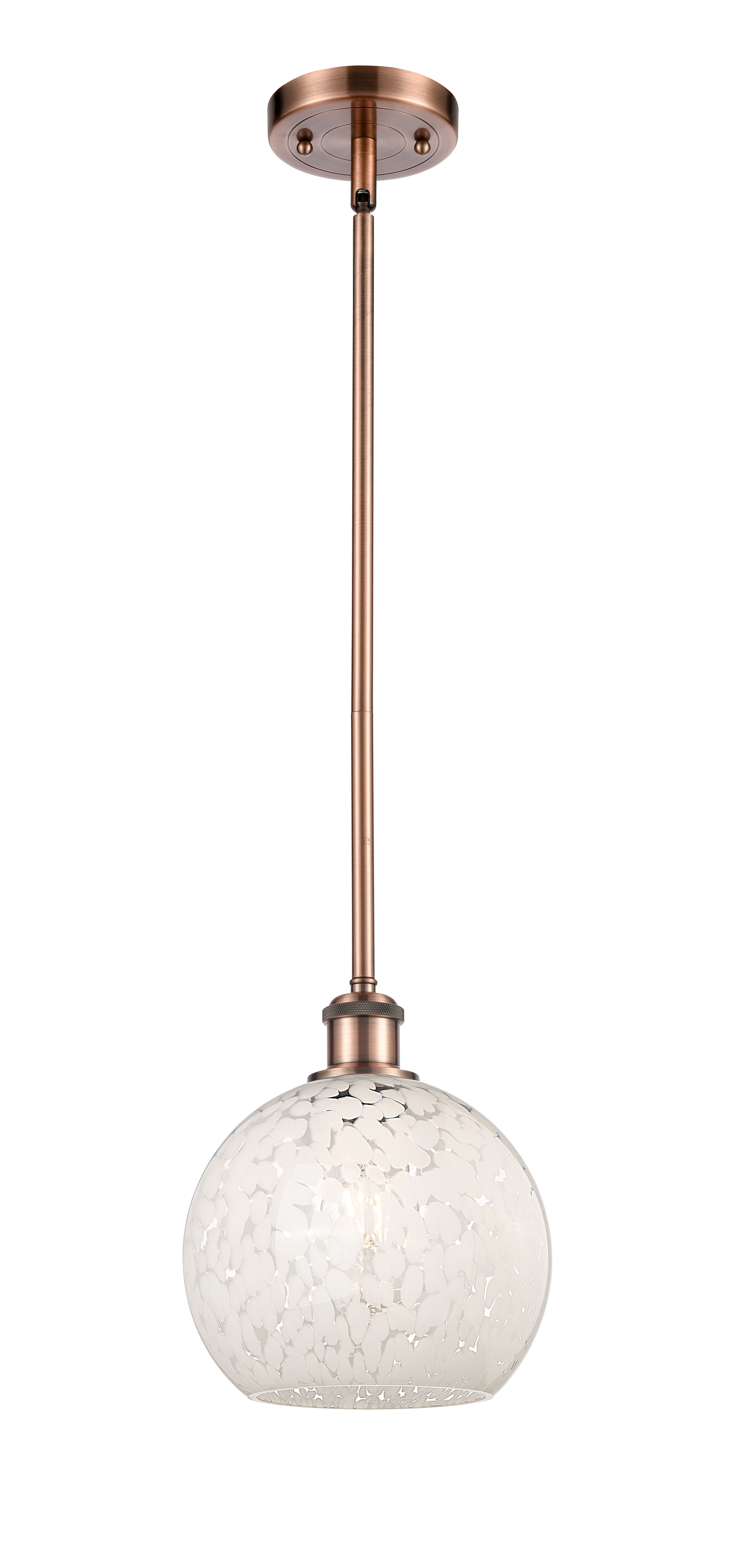 Ballston Mini Pendant Antique Brass Finish
