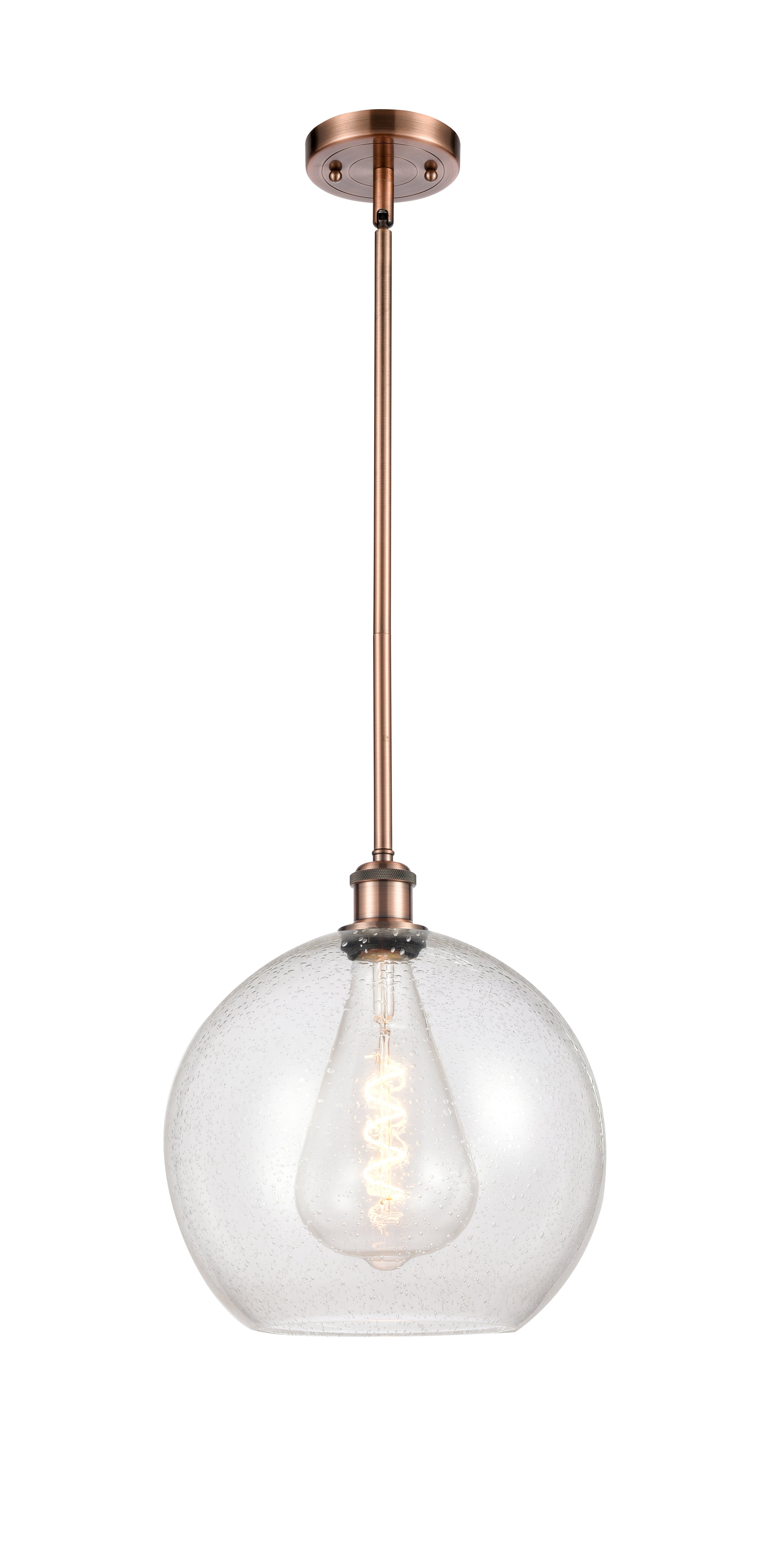 Ballston Mini Pendant Antique Brass Finish
