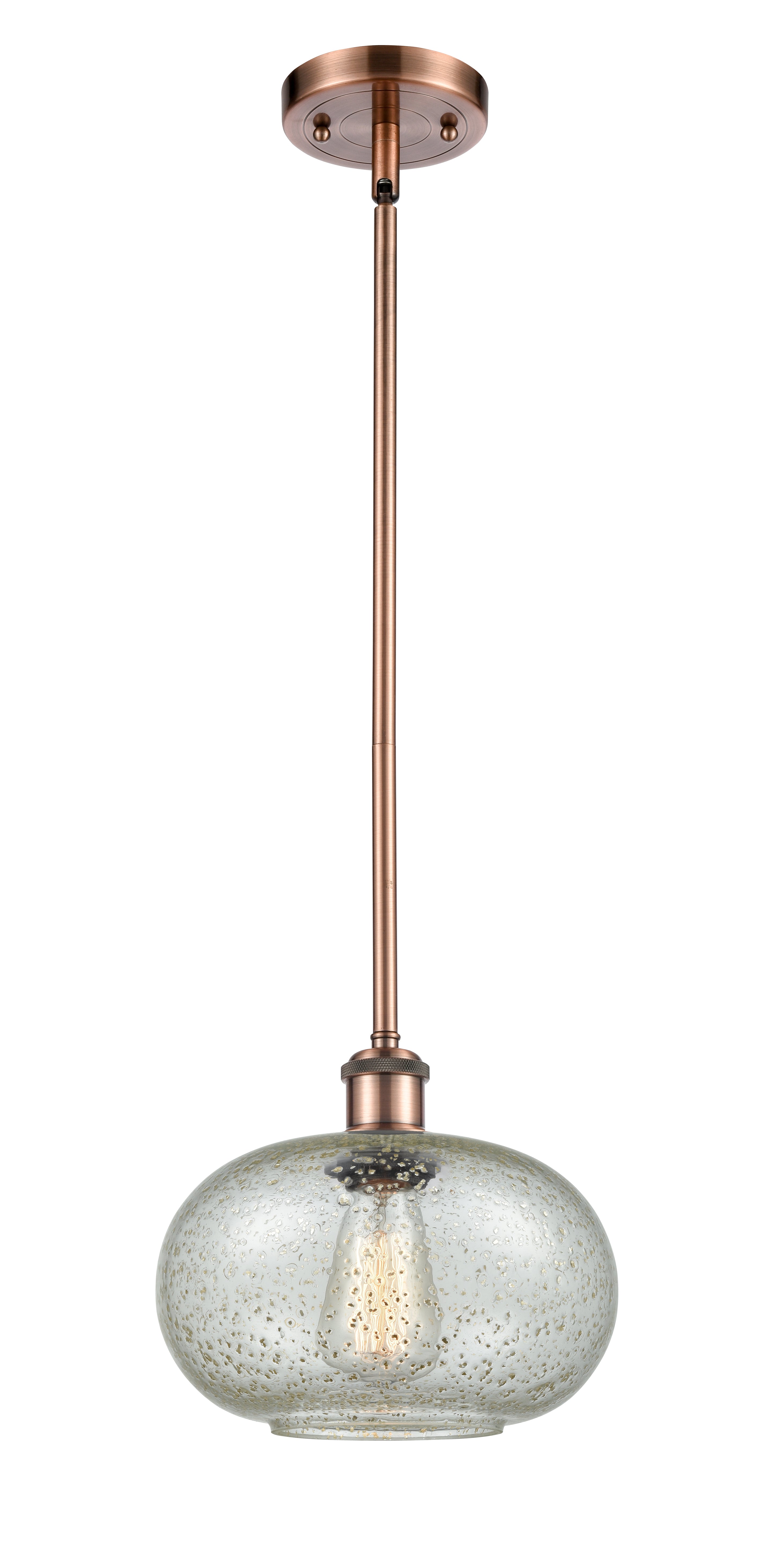 Ballston Mini Pendant Antique Brass 6W
