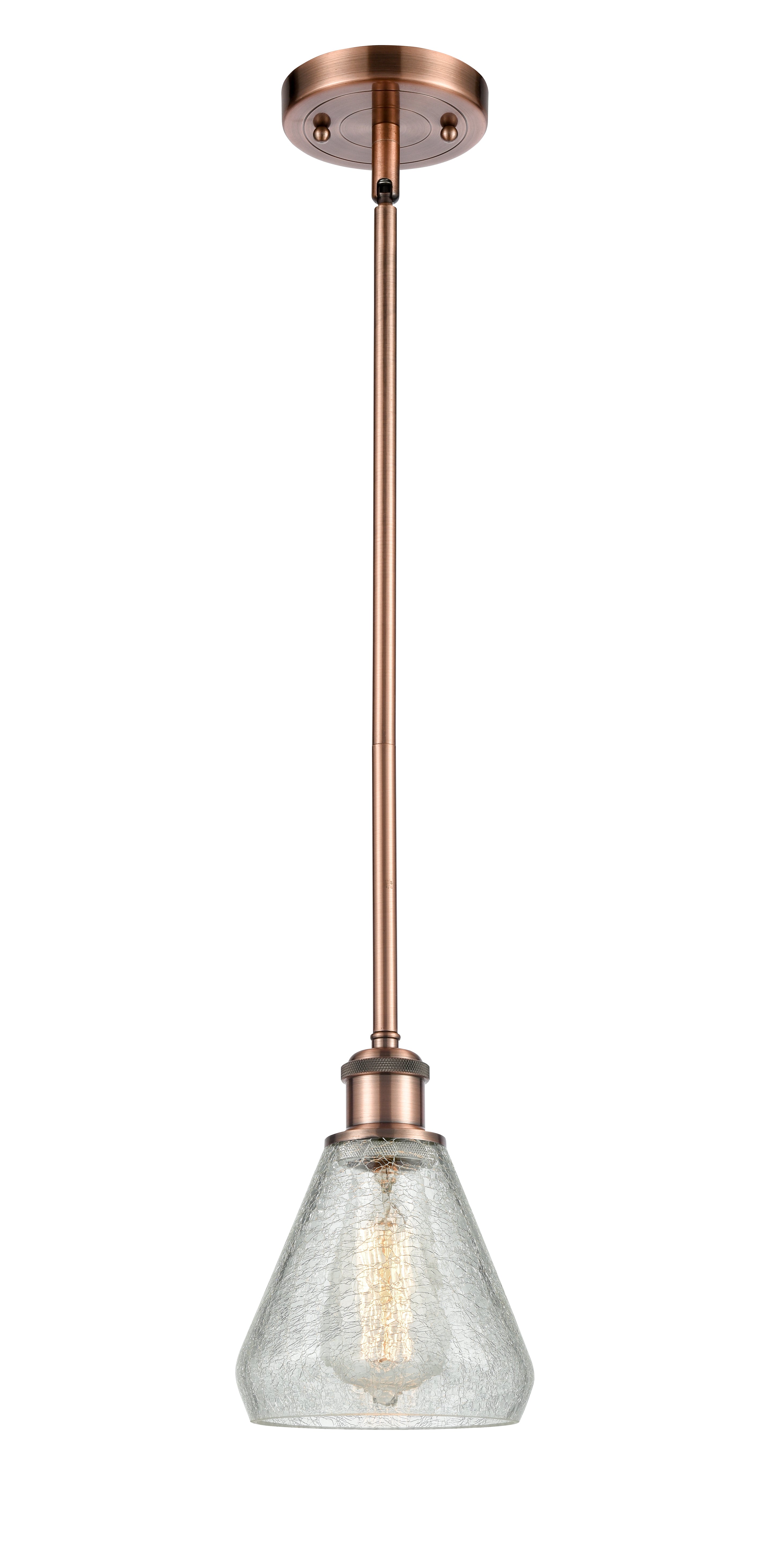 Ballston Mini Pendant Cast Brass Antique