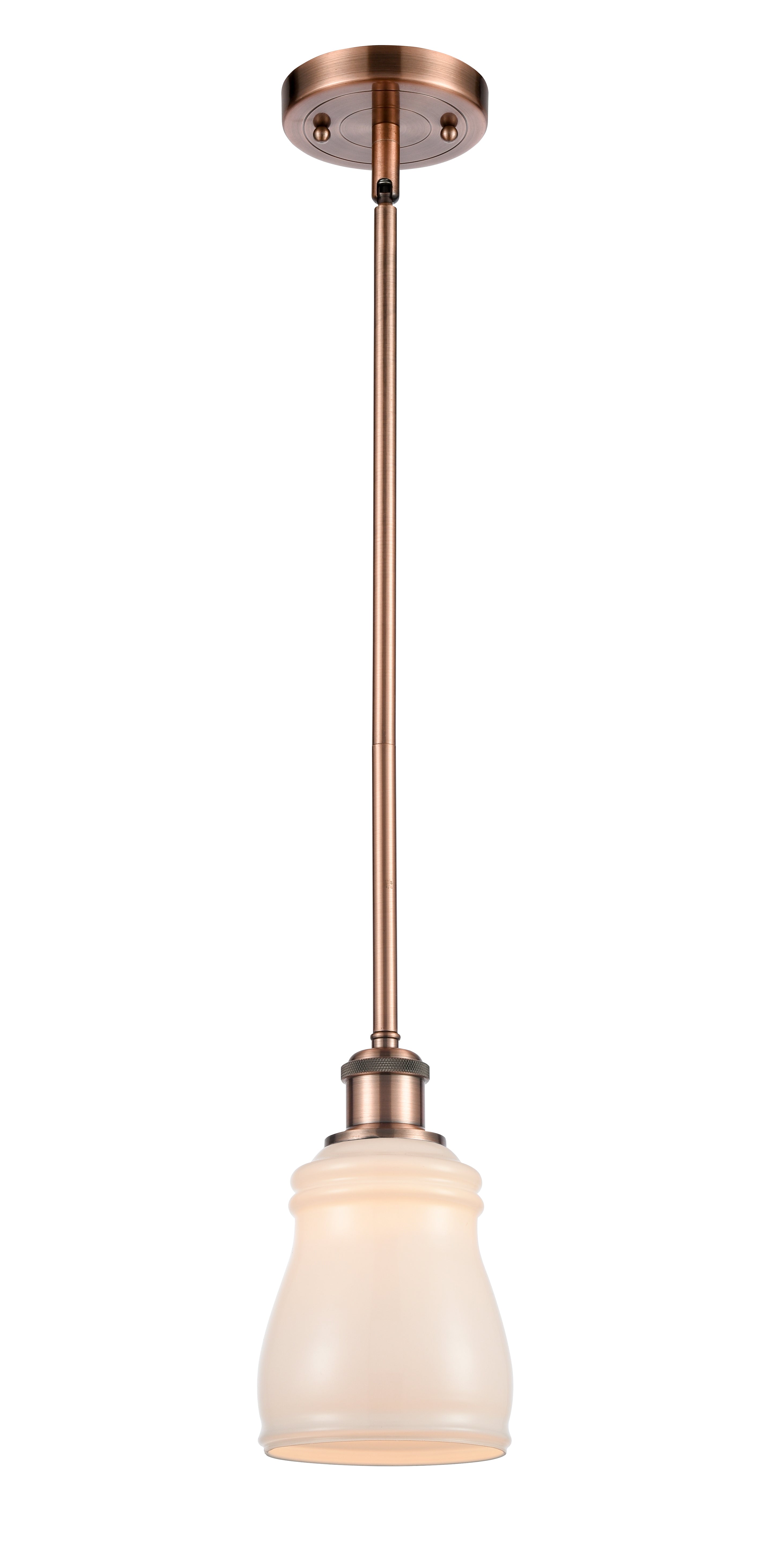 Ballston Mini Pendant Antique Brass Finish