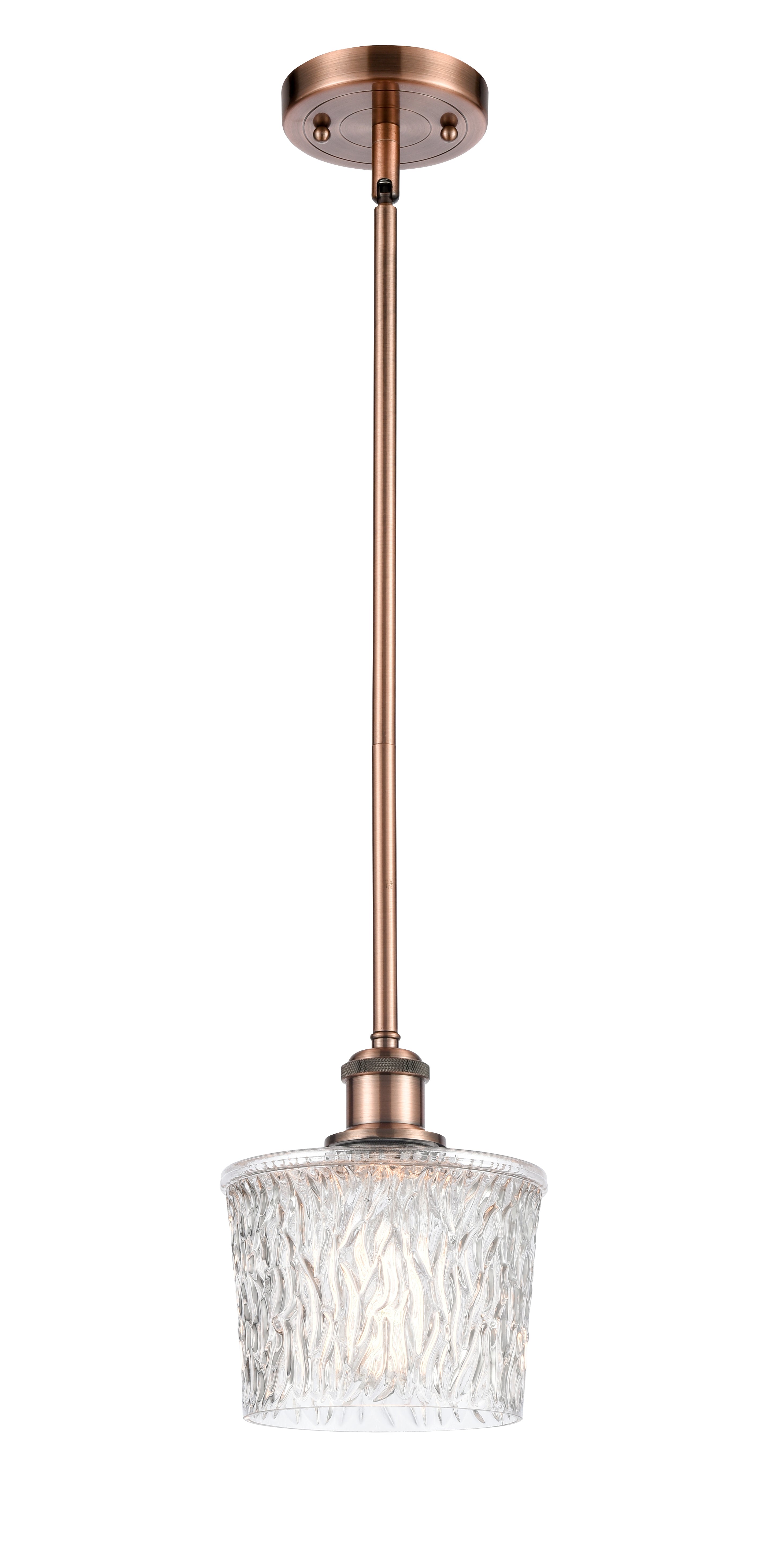 Ballston Mini Pendant Antique Brass Cast