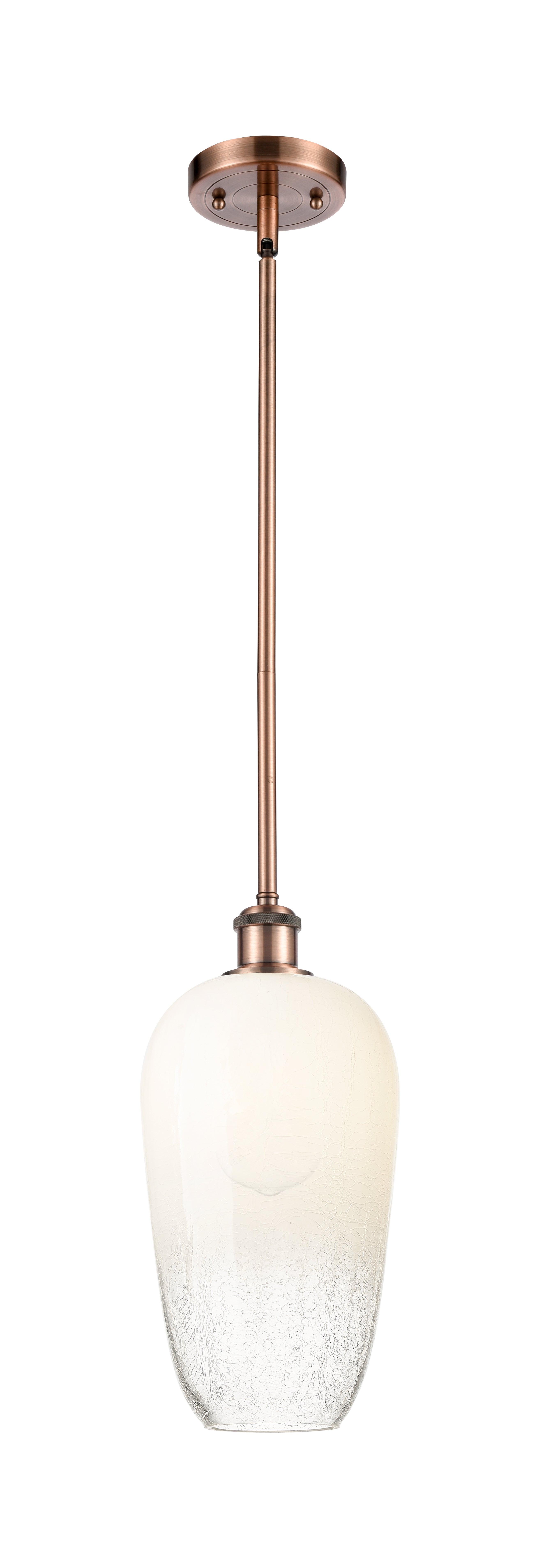 Ballston Mini Pendant Antique Brass Finish