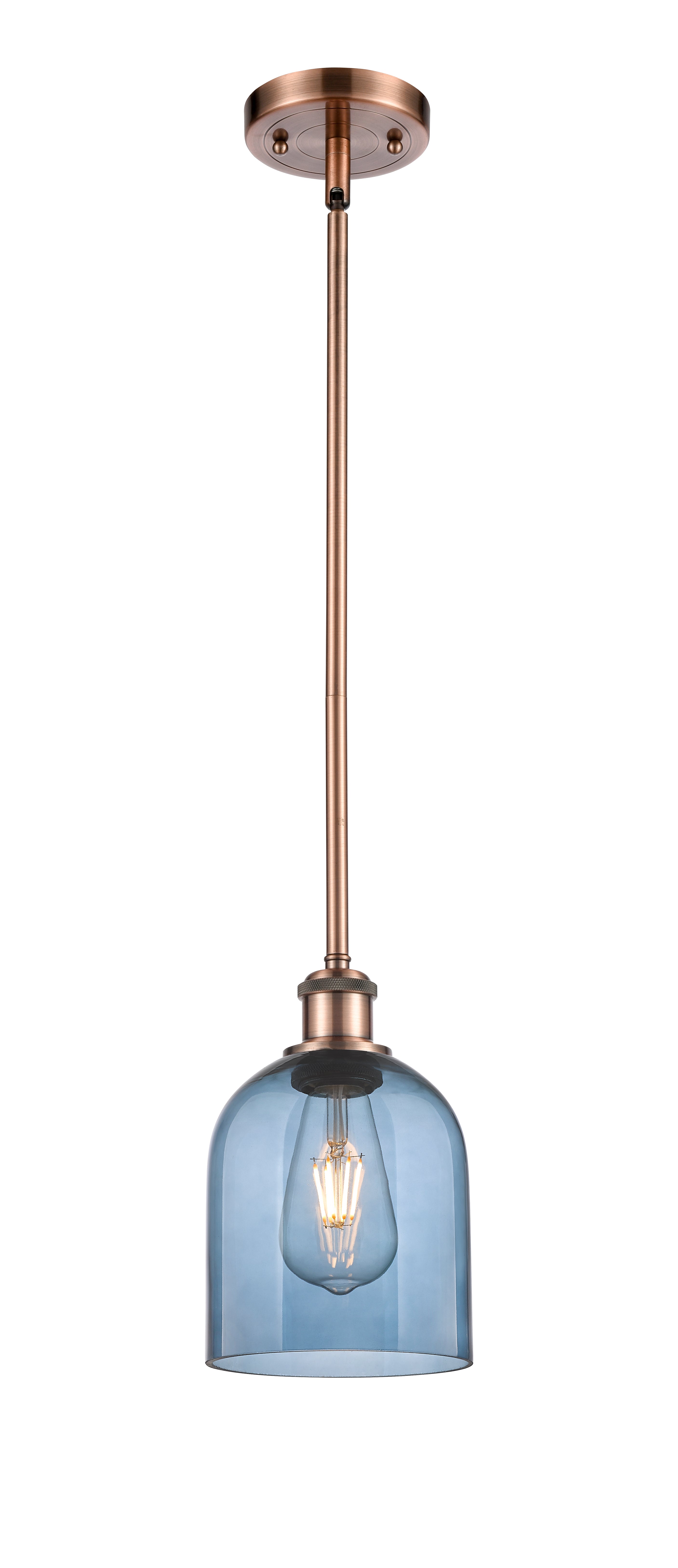 Ballston Mini Pendant Antique Brass