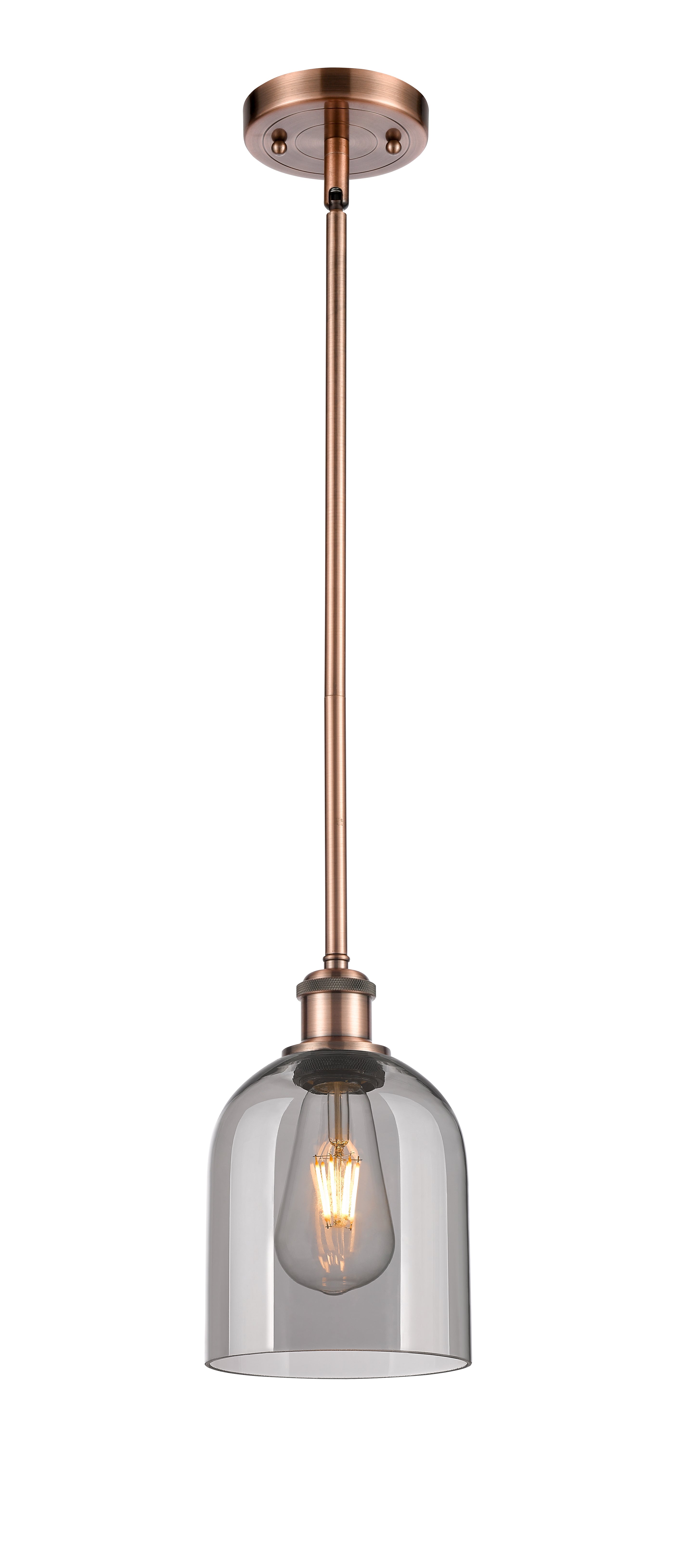 Ballston Mini Pendant Antique Brass