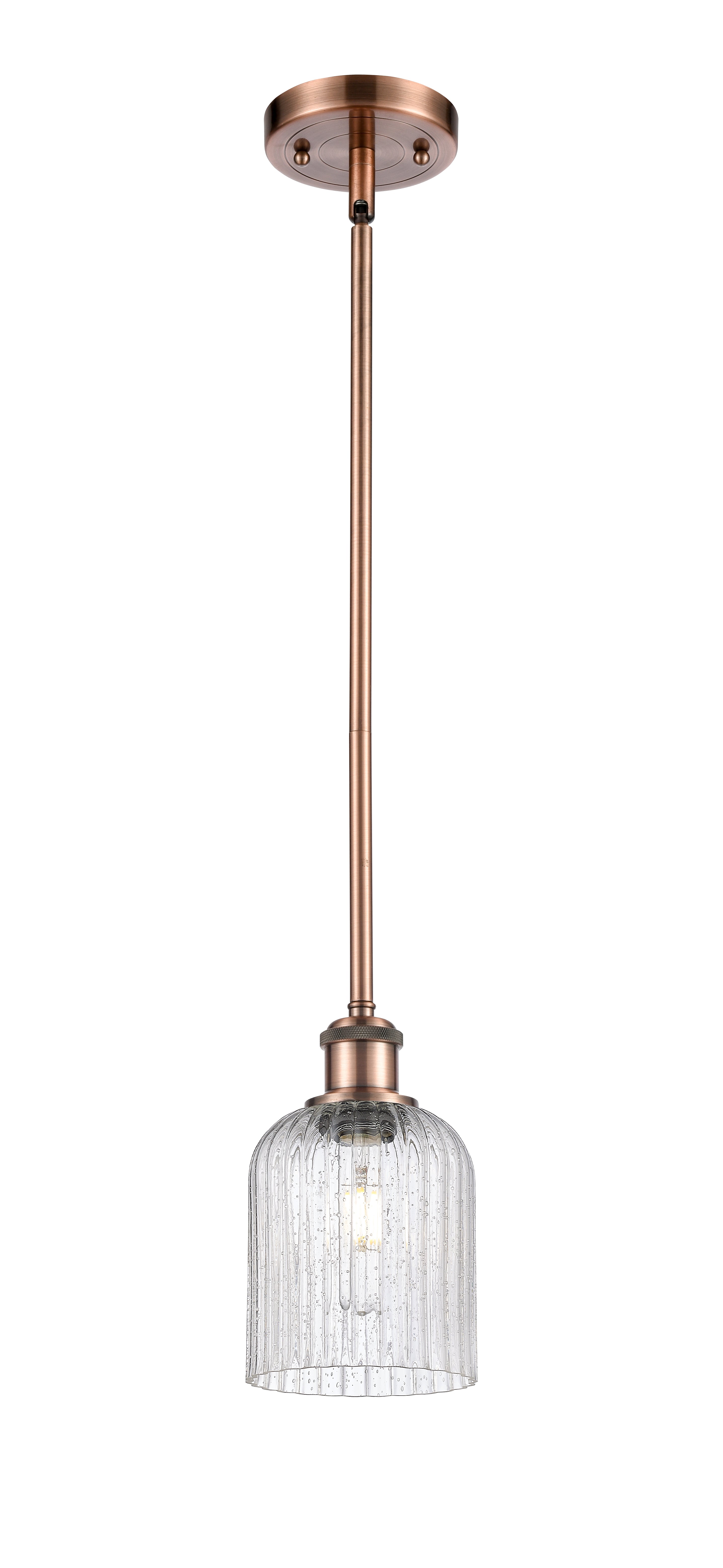 Ballston Mini Pendant Antique Brass