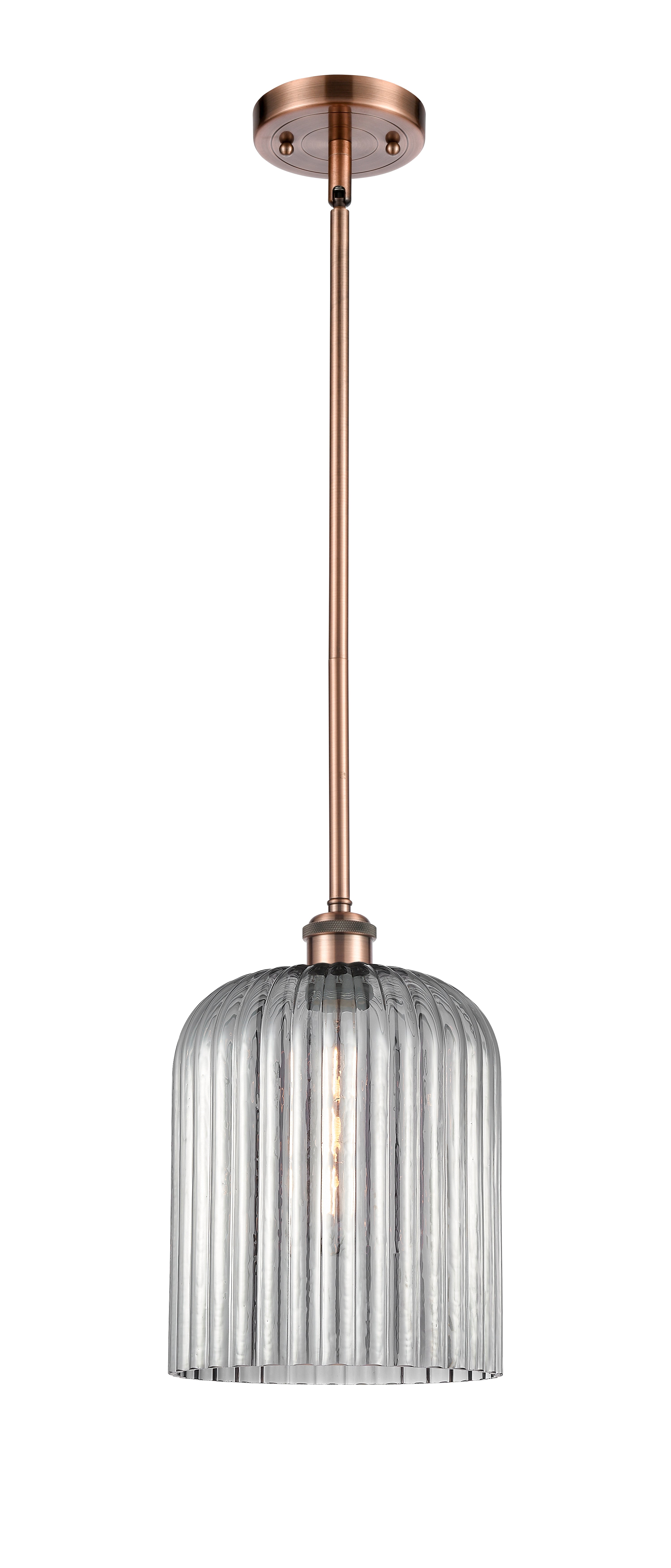 Ballston Mini Pendant Antique Brass Finish