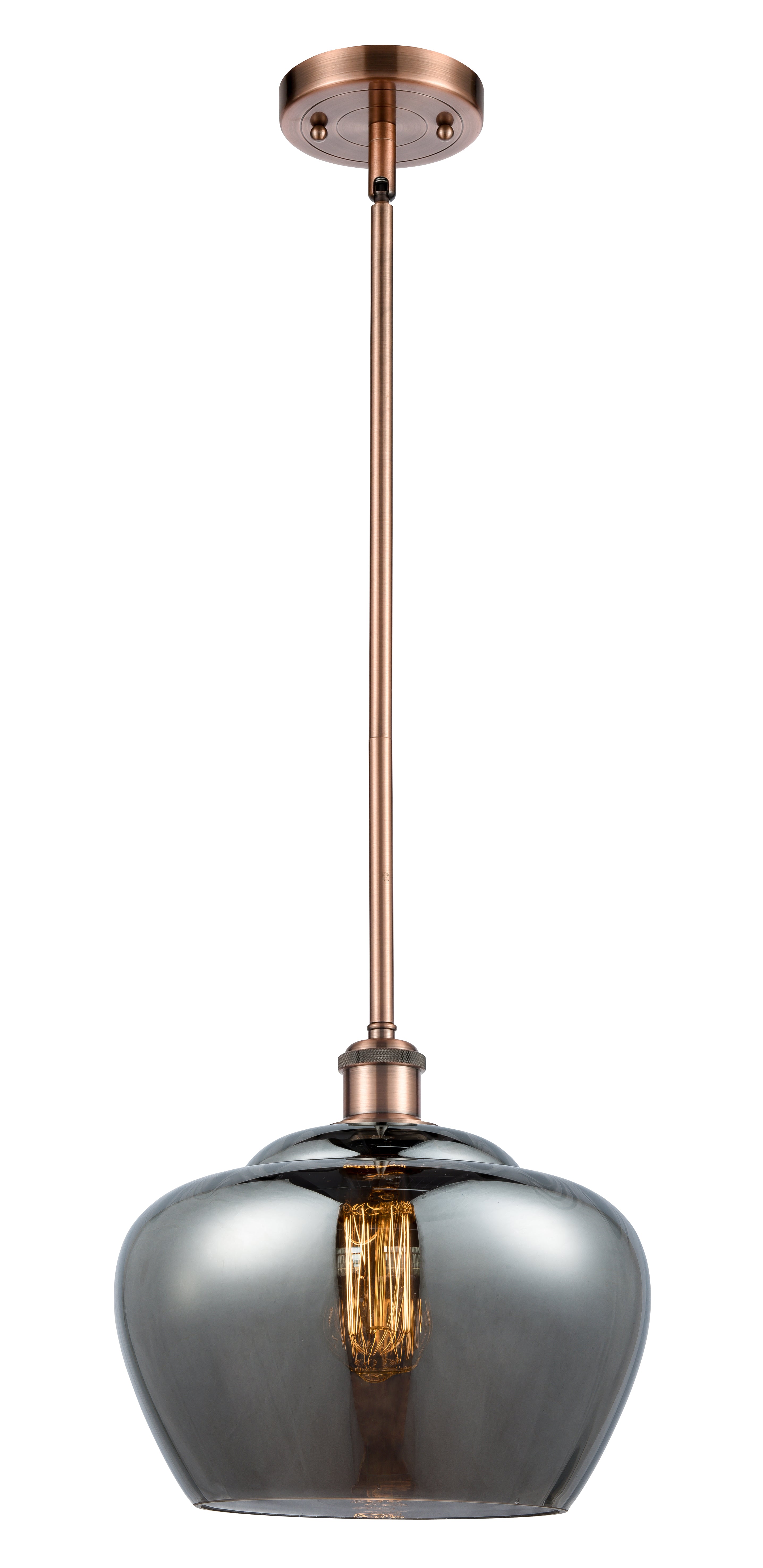 Ballston Mini Pendant Cast Brass 11 Inch