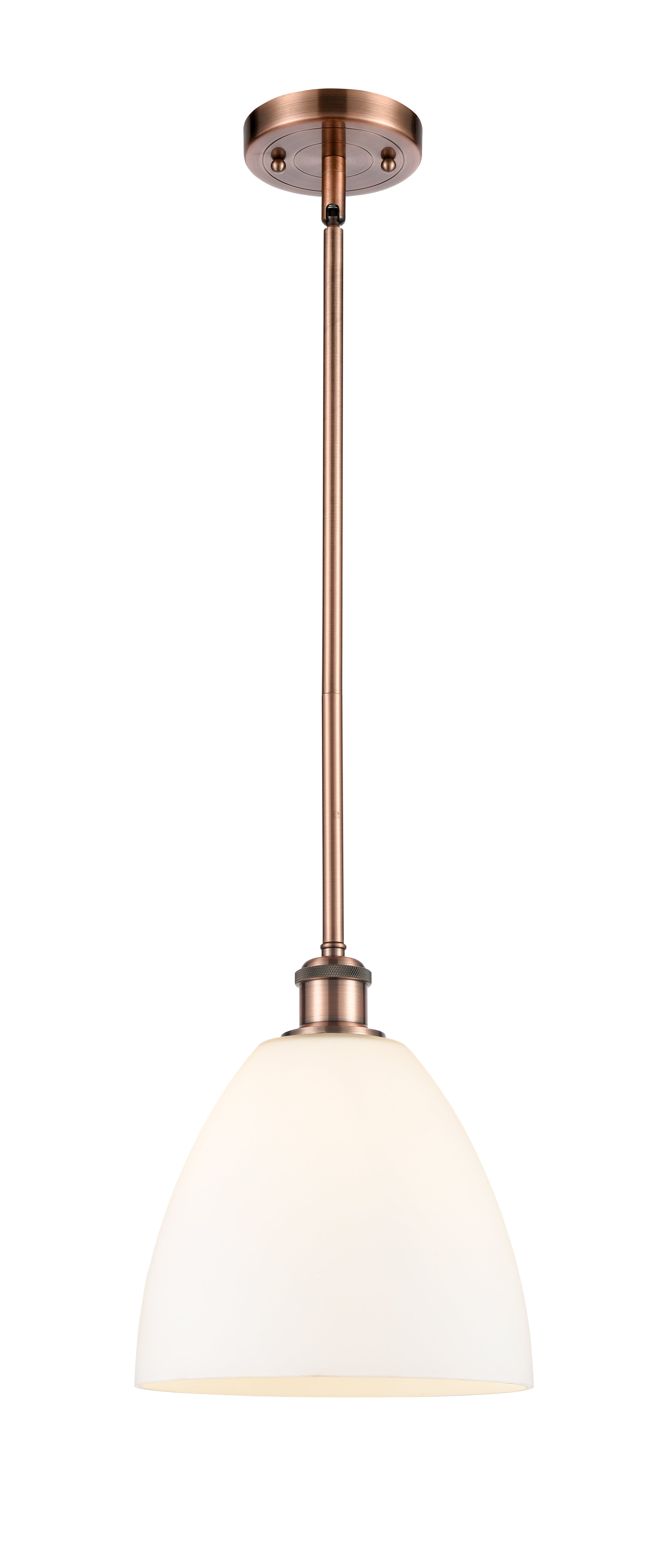 Ballston Mini Pendant Antique Brass Finish