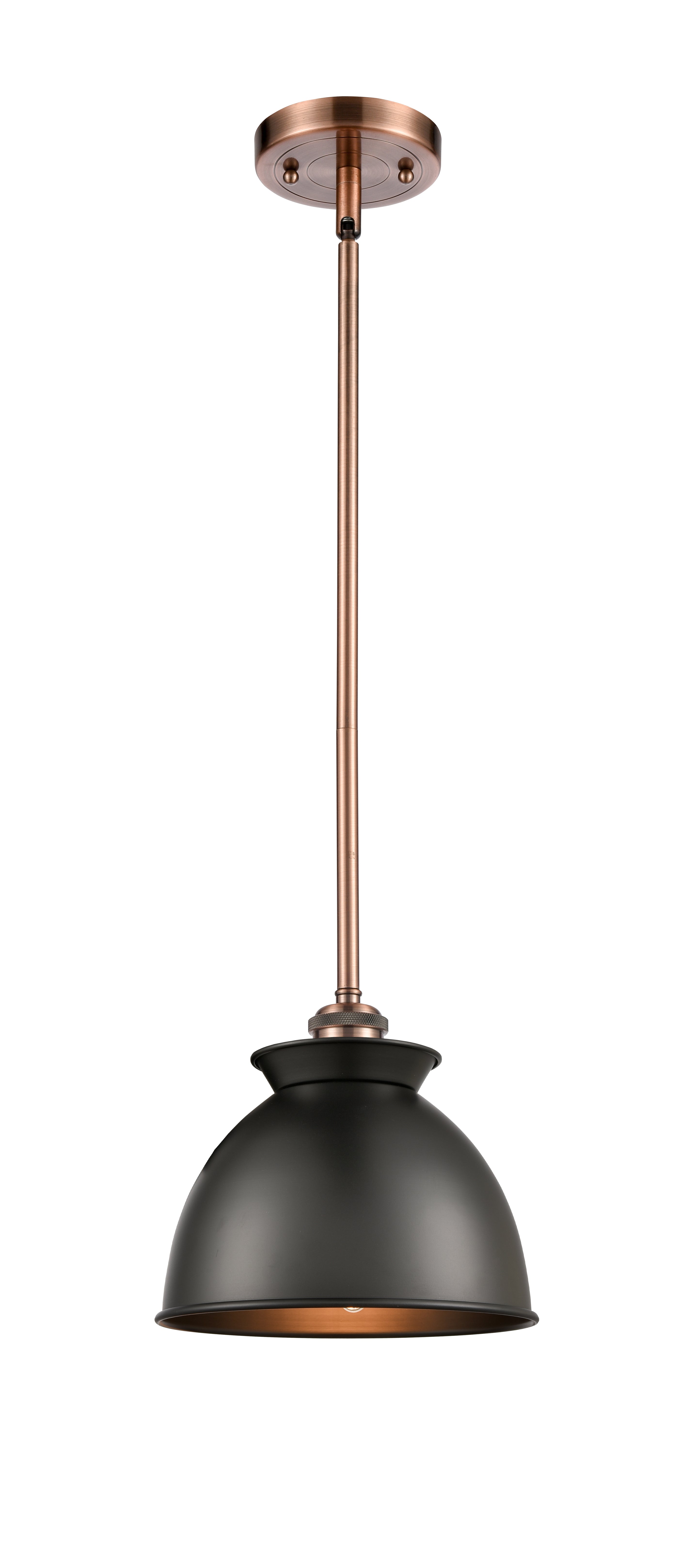 Ballston Mini Pendant Antique Brass 8.25