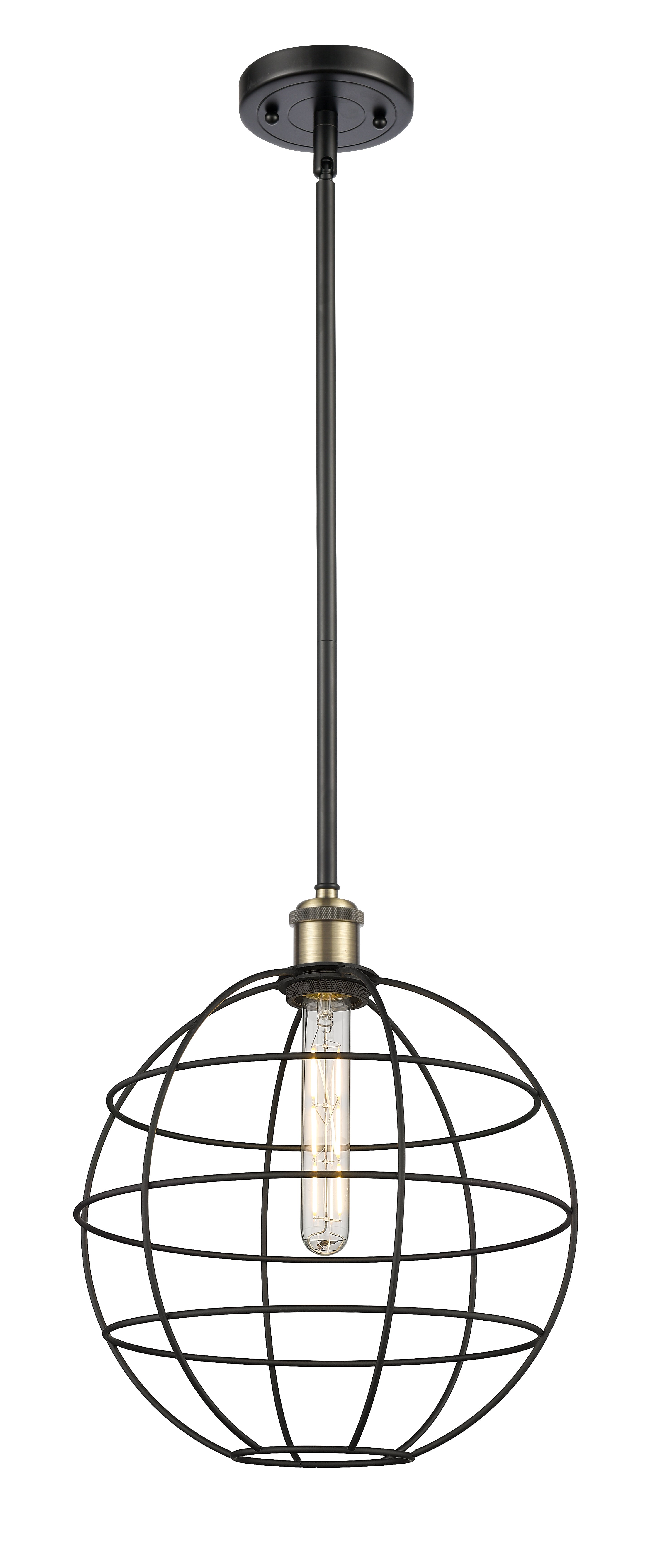 Ballston Mini Pendant Antique Brass