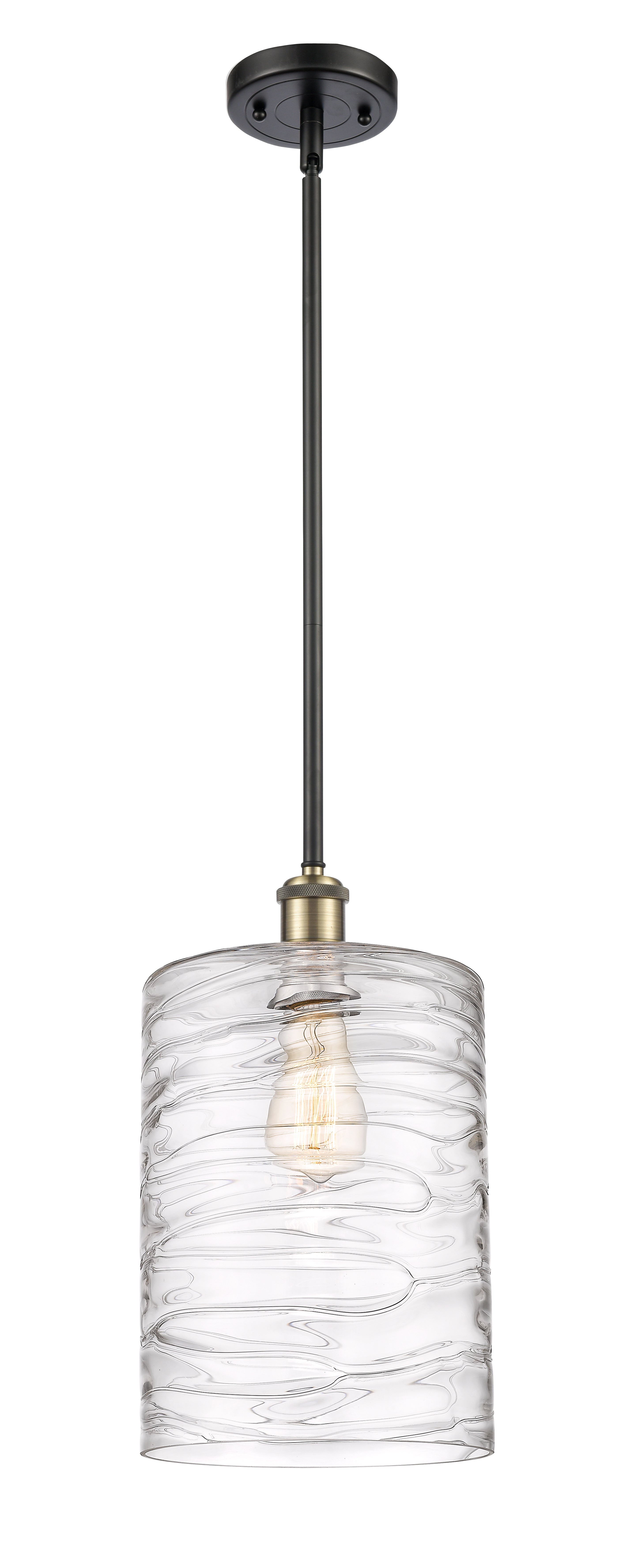 Ballston Mini Pendant Antique Brass 6W