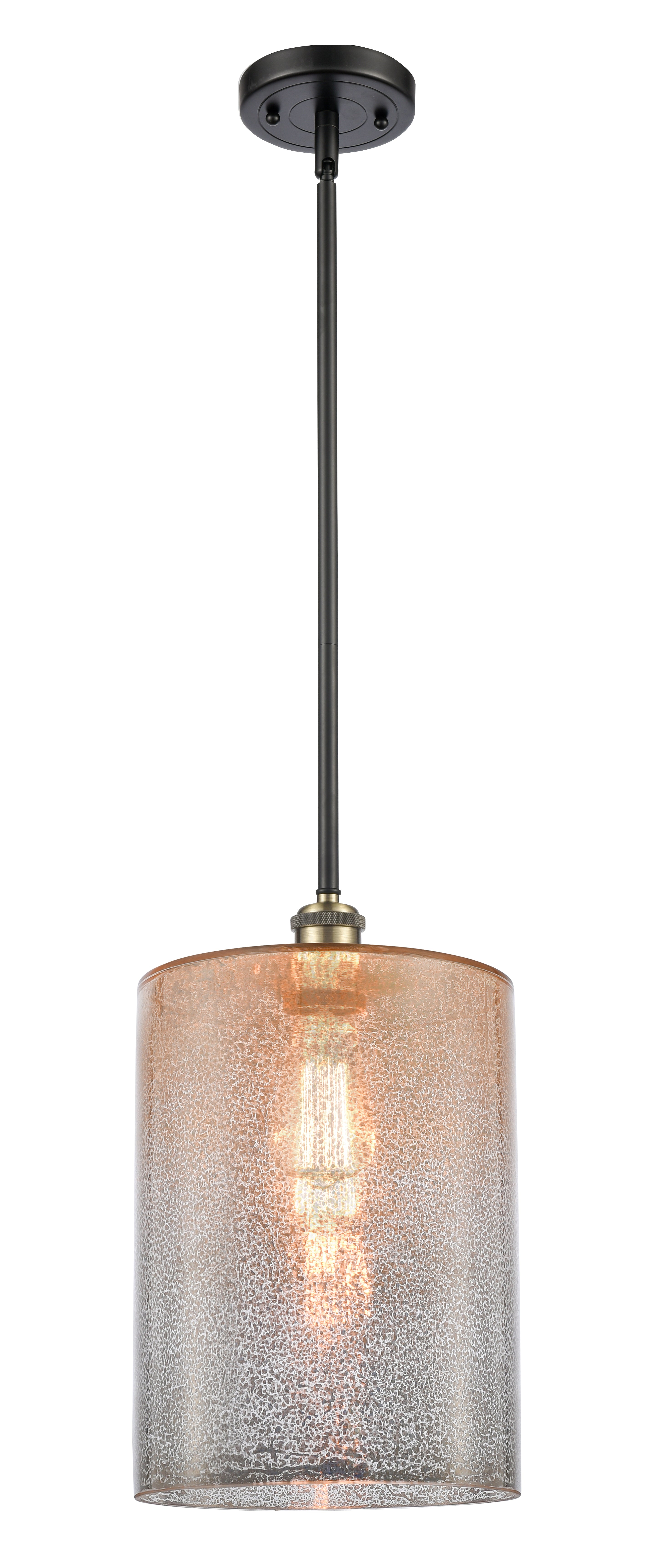 Ballston Mini Pendant Antique Brass Finish