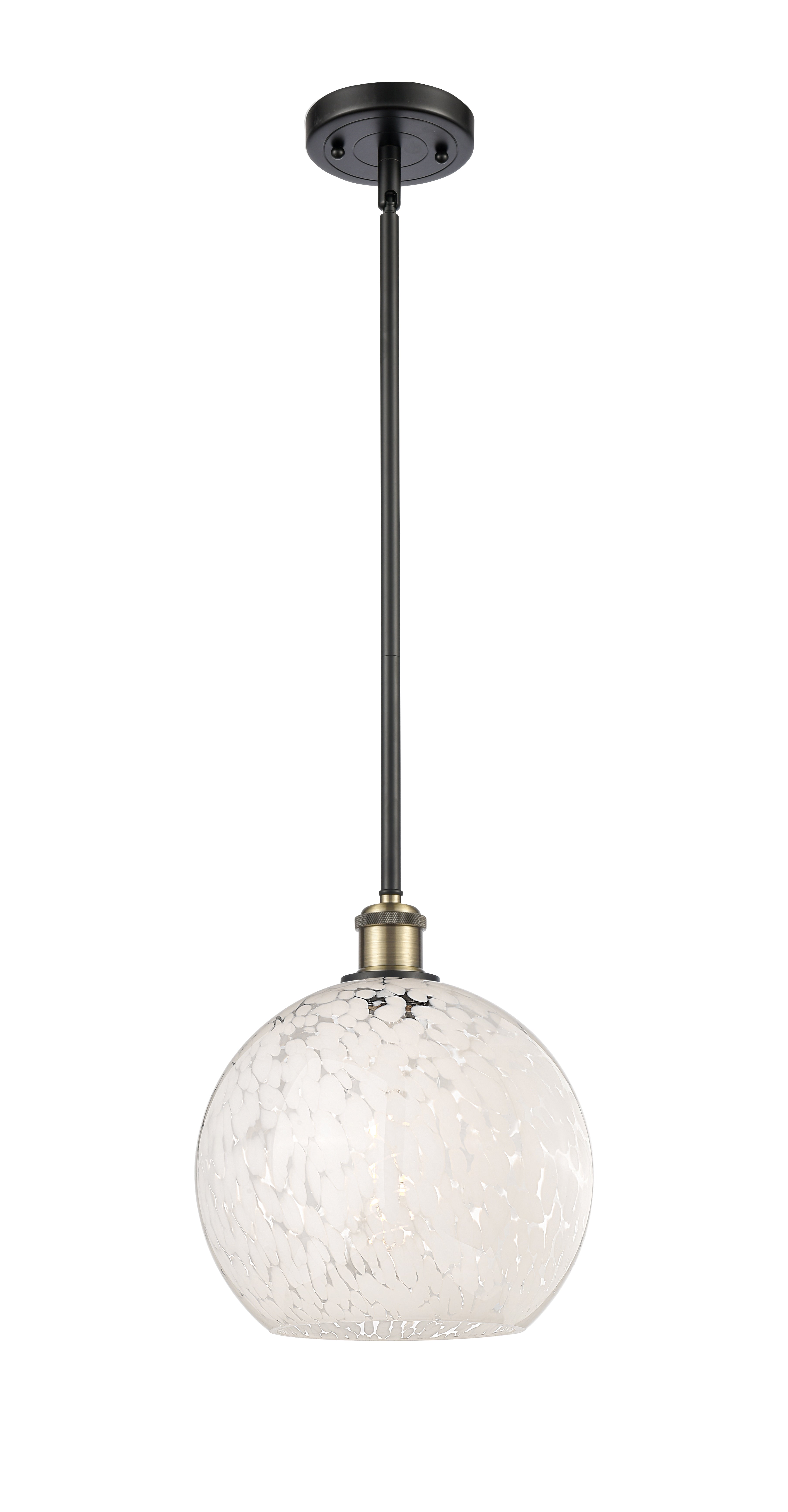 Ballston Mini Pendant Antique Brass Finish