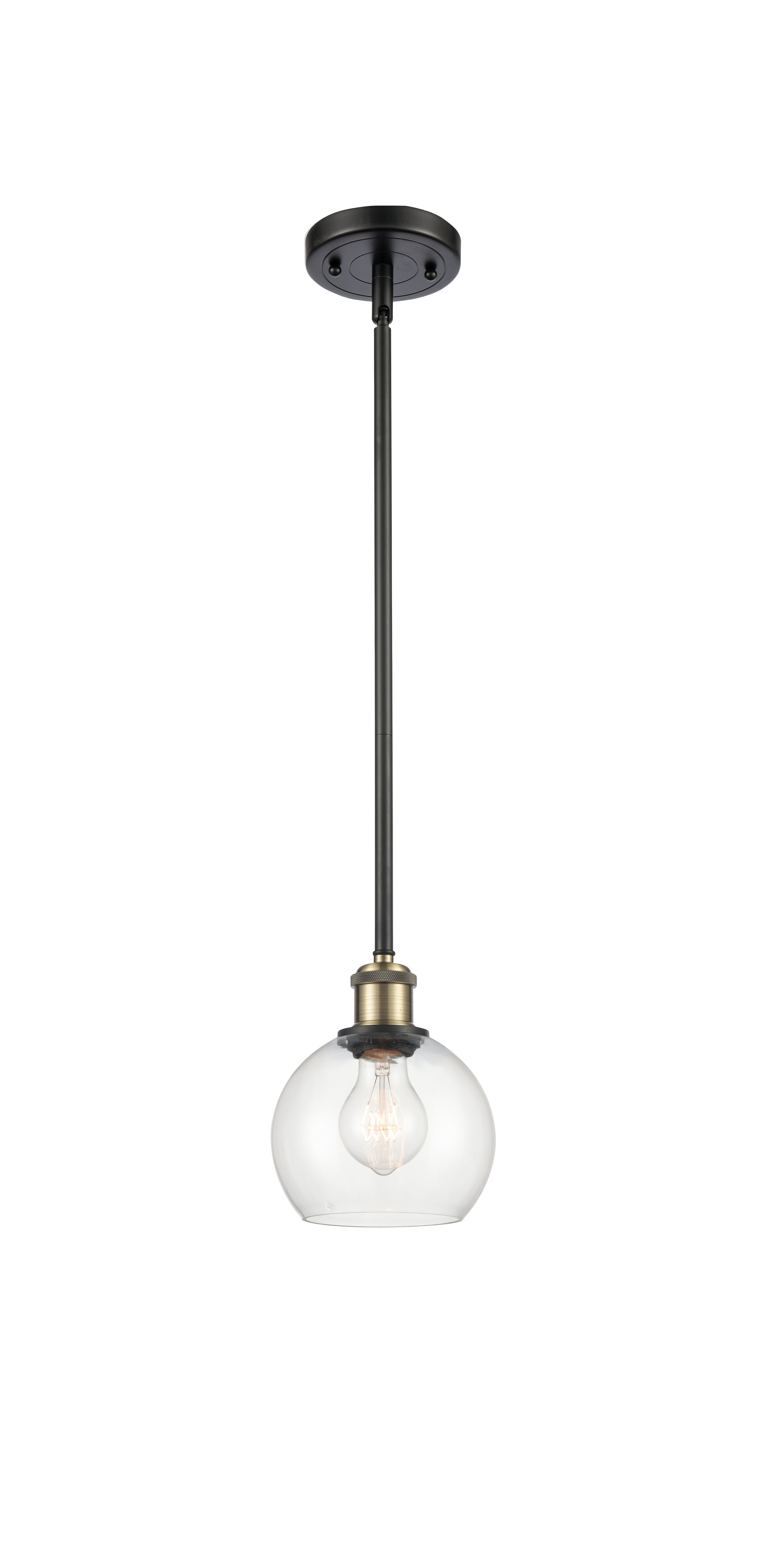 Ballston Mini Pendant Brass Antique Finish